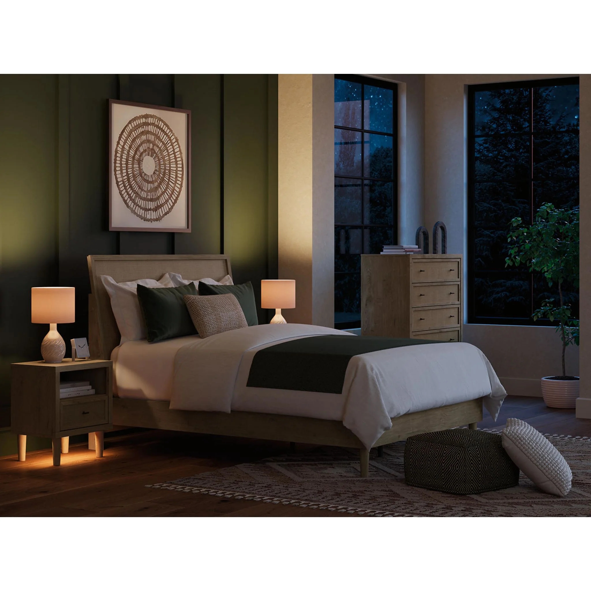 Cielden Nightstand - Two-tone - Image 33
