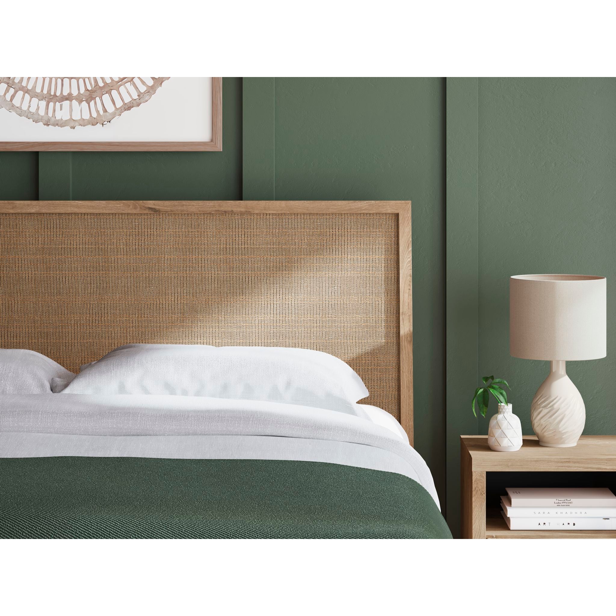 Cielden Panel Headboard - Two-tone - Image 12