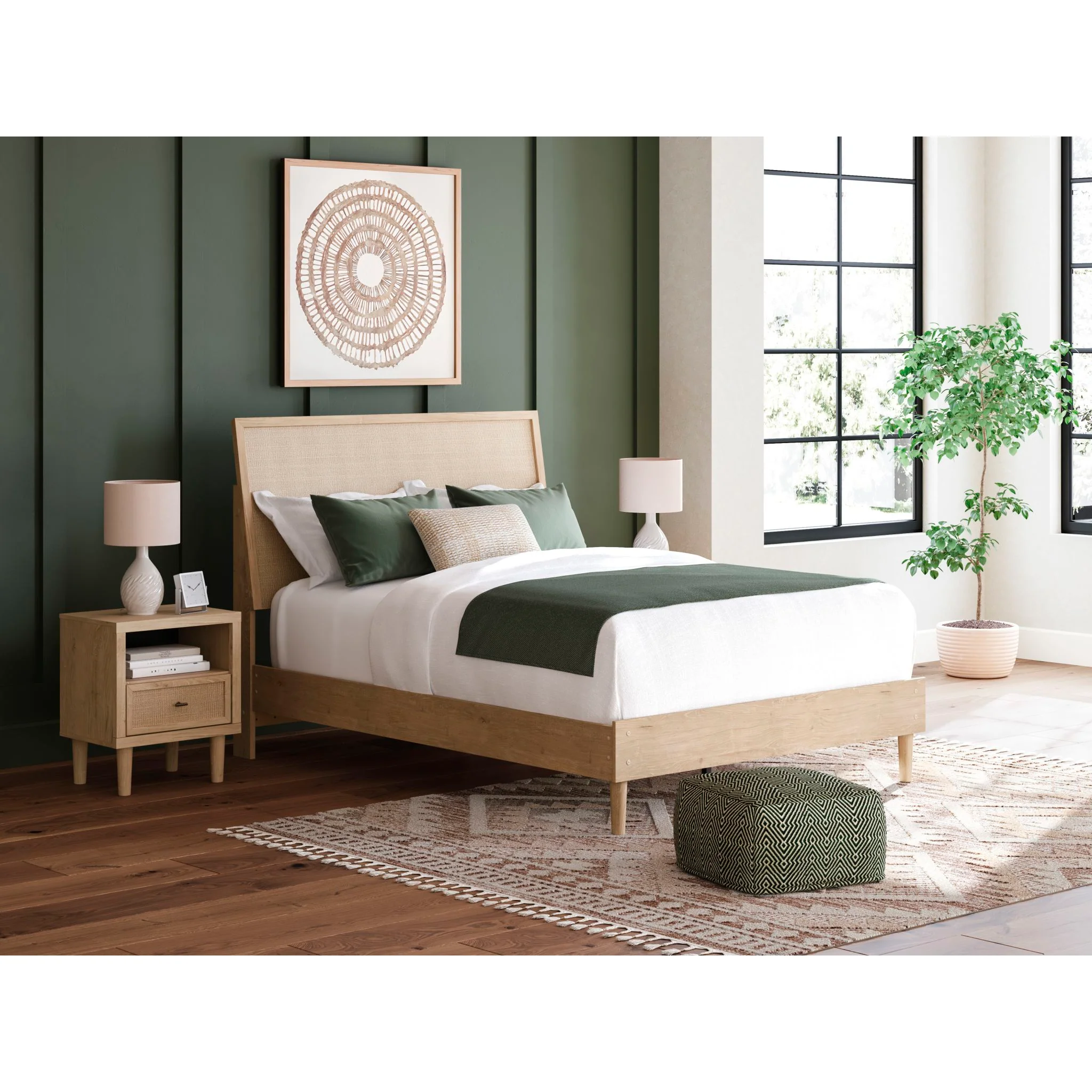 Cielden Platform Bed - Two-tone - Image 2