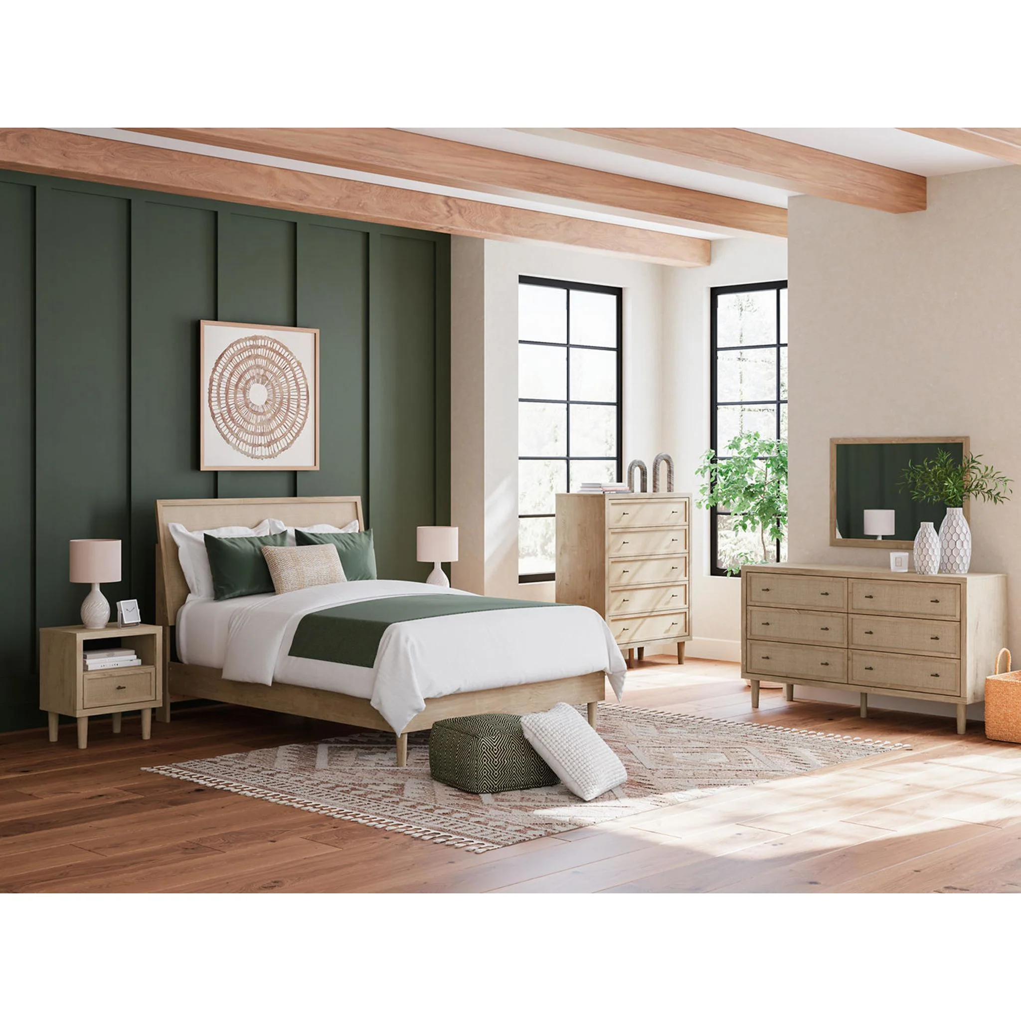 Cielden Platform Bed - Two-tone - Image 28