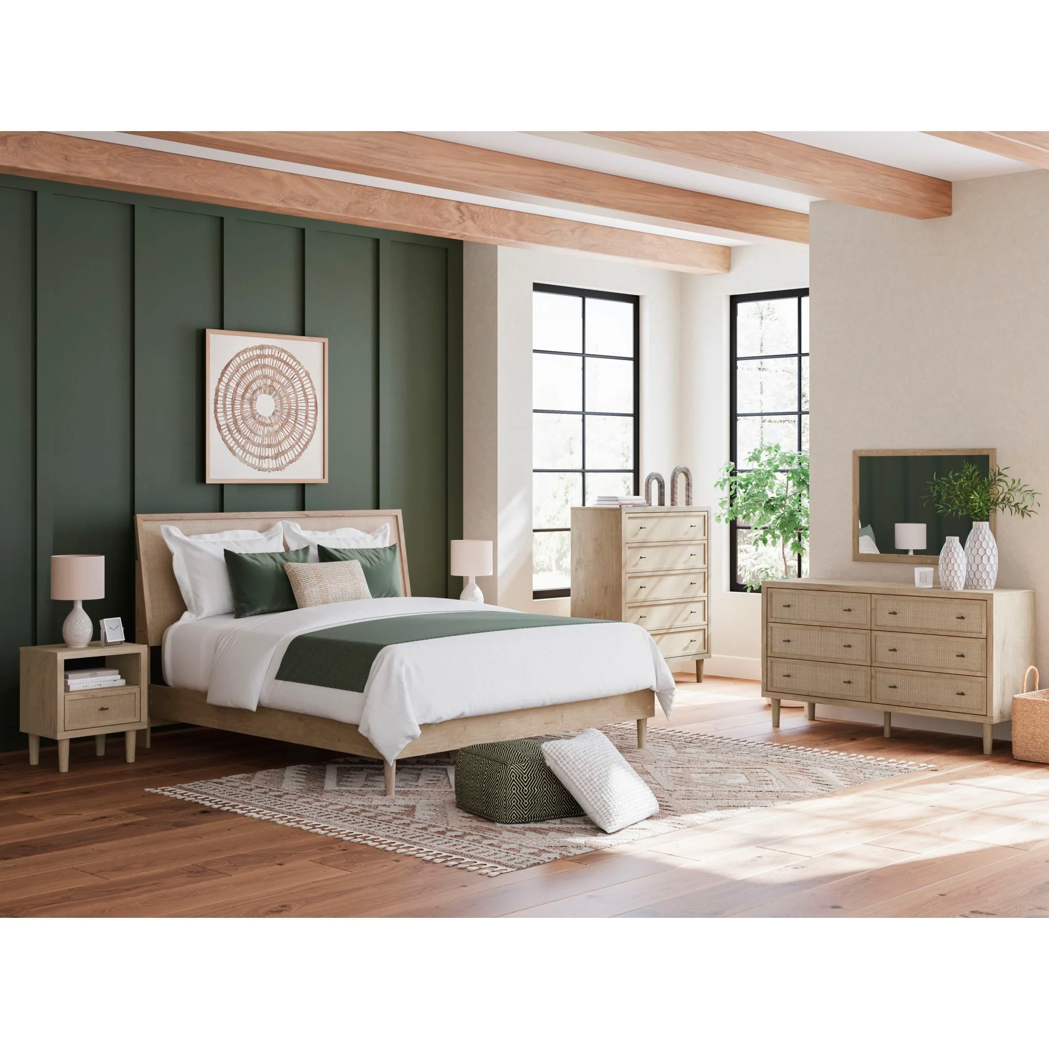 Cielden Platform Bed - Two-tone - Image 37