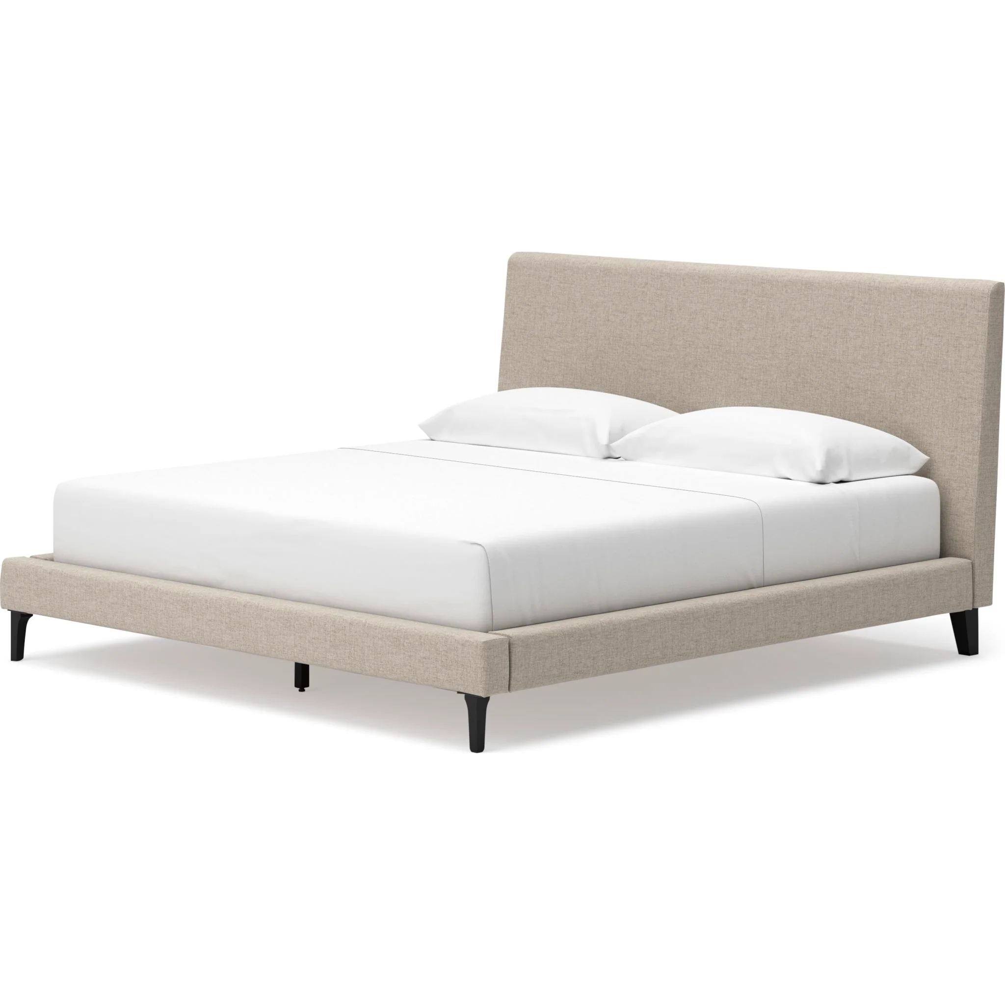 Cielden Upholstered Bed - Soft Gray - Image 24