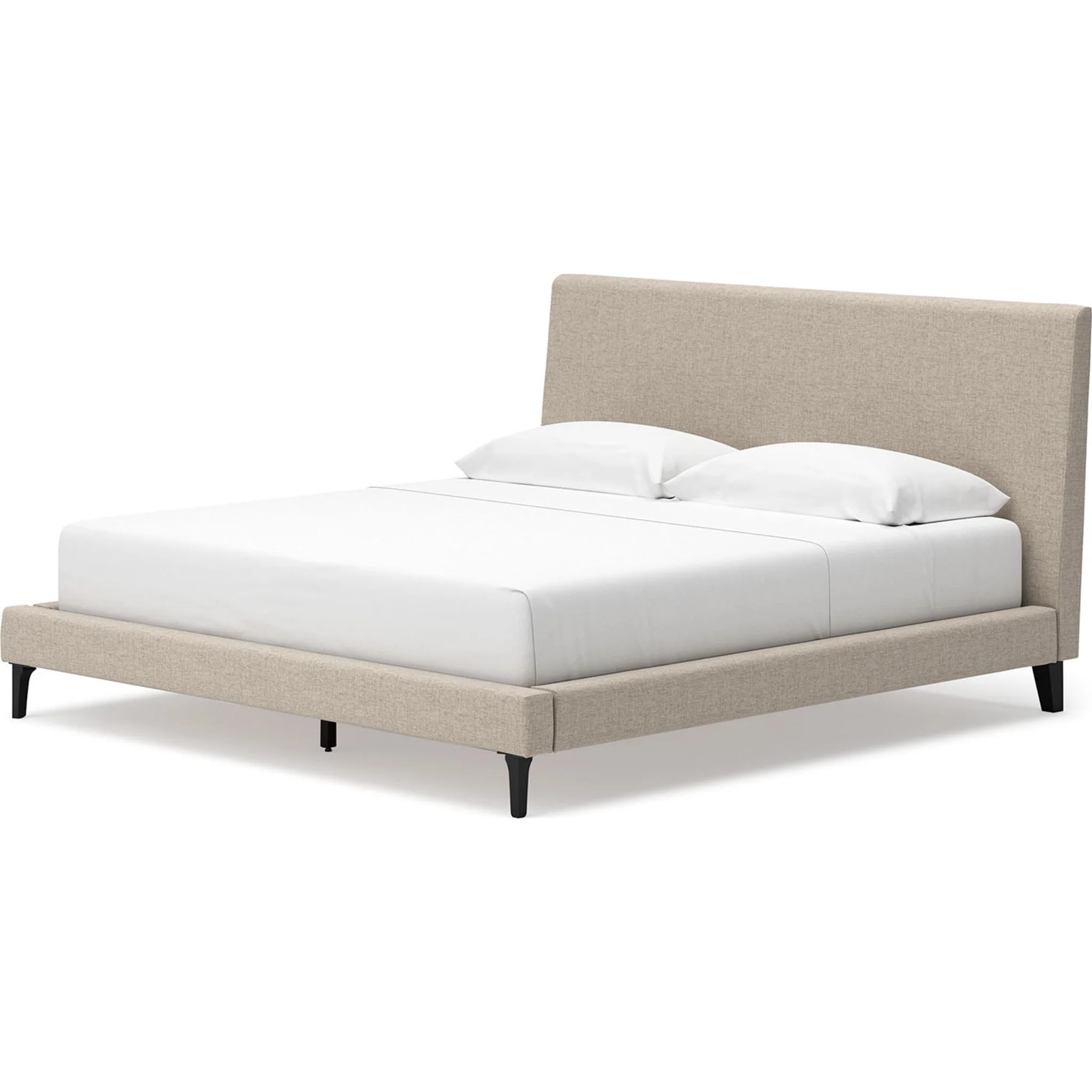 Cielden Upholstered Bed - Soft Gray - Image 32