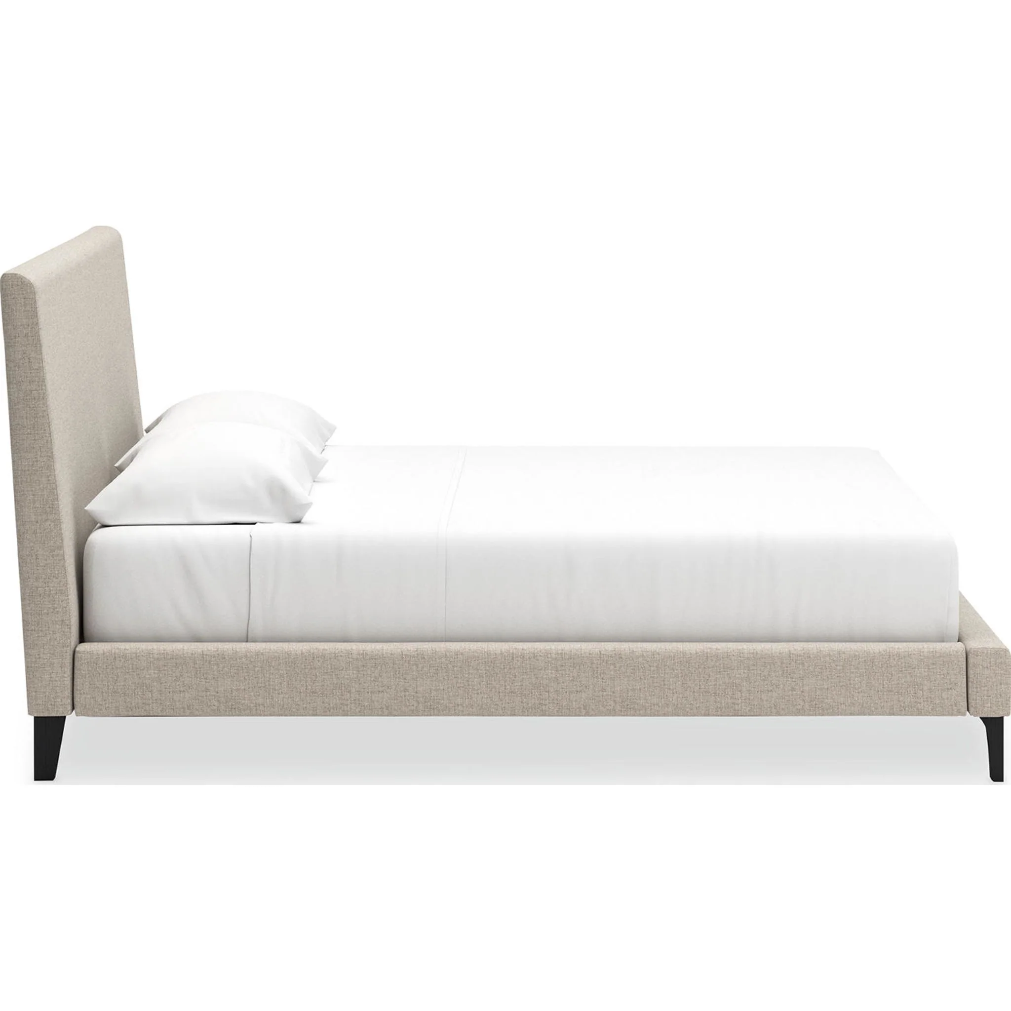 Cielden Upholstered Bed - Soft Gray - Image 38