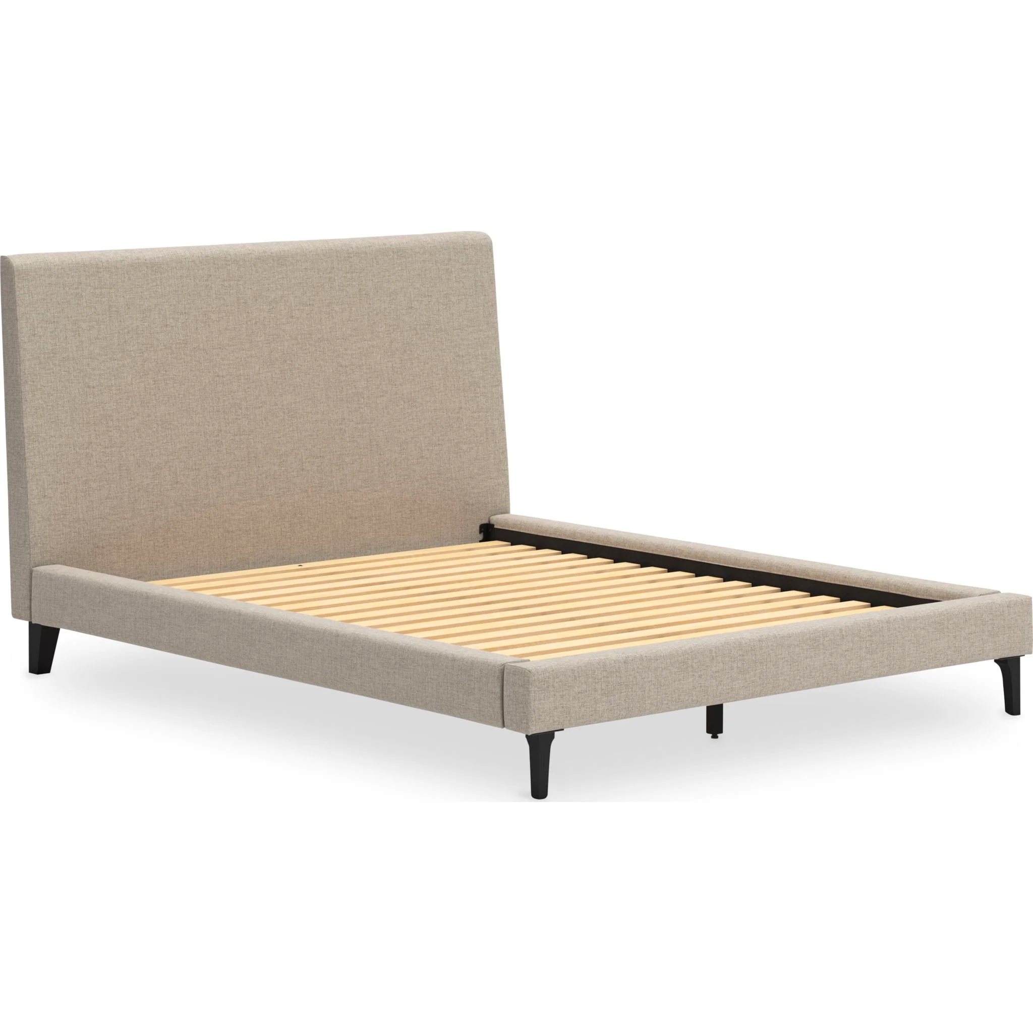 Cielden Upholstered Bed - Soft Gray - Image 8