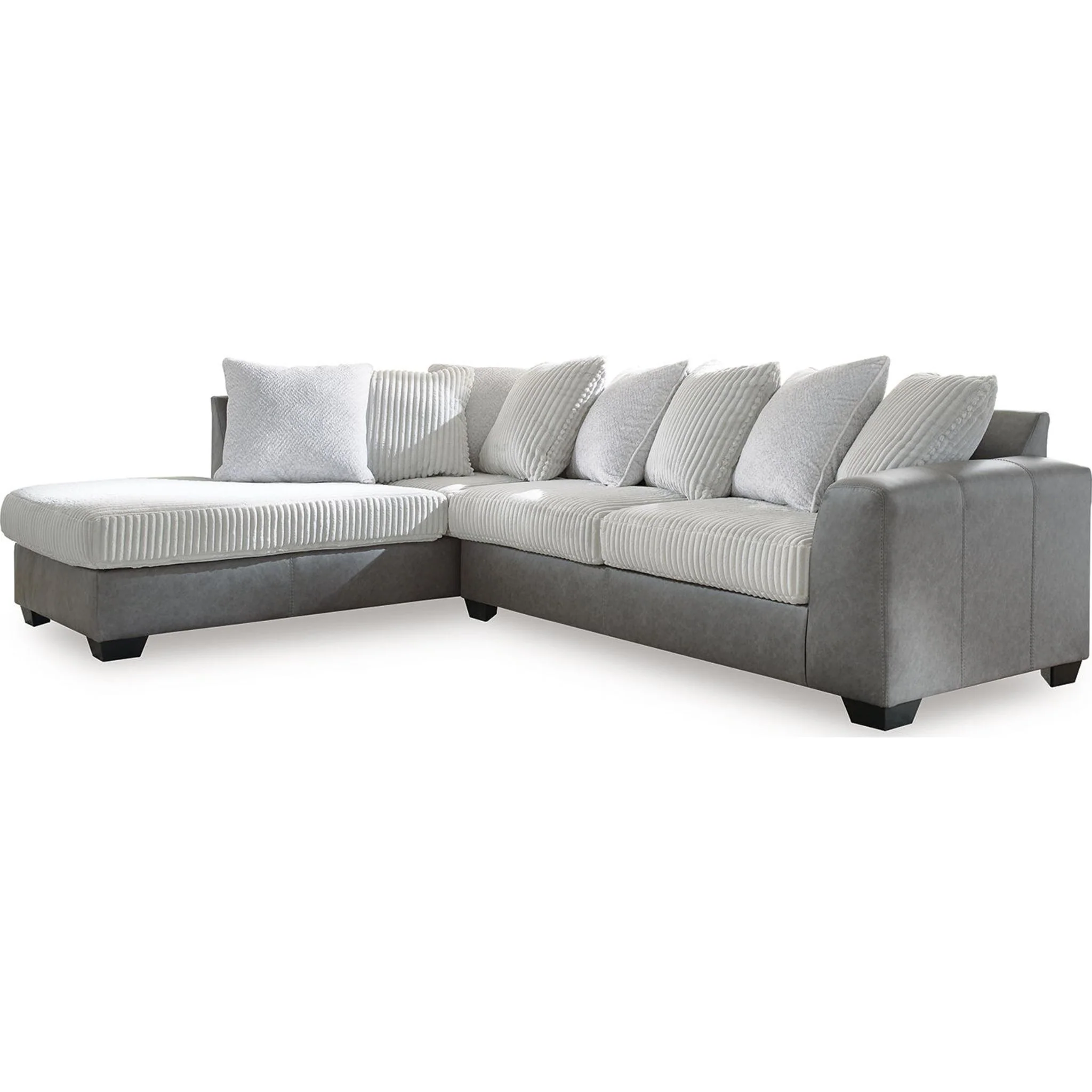 Clairette Court 2 Piece Sectional with Chaise - Image 6