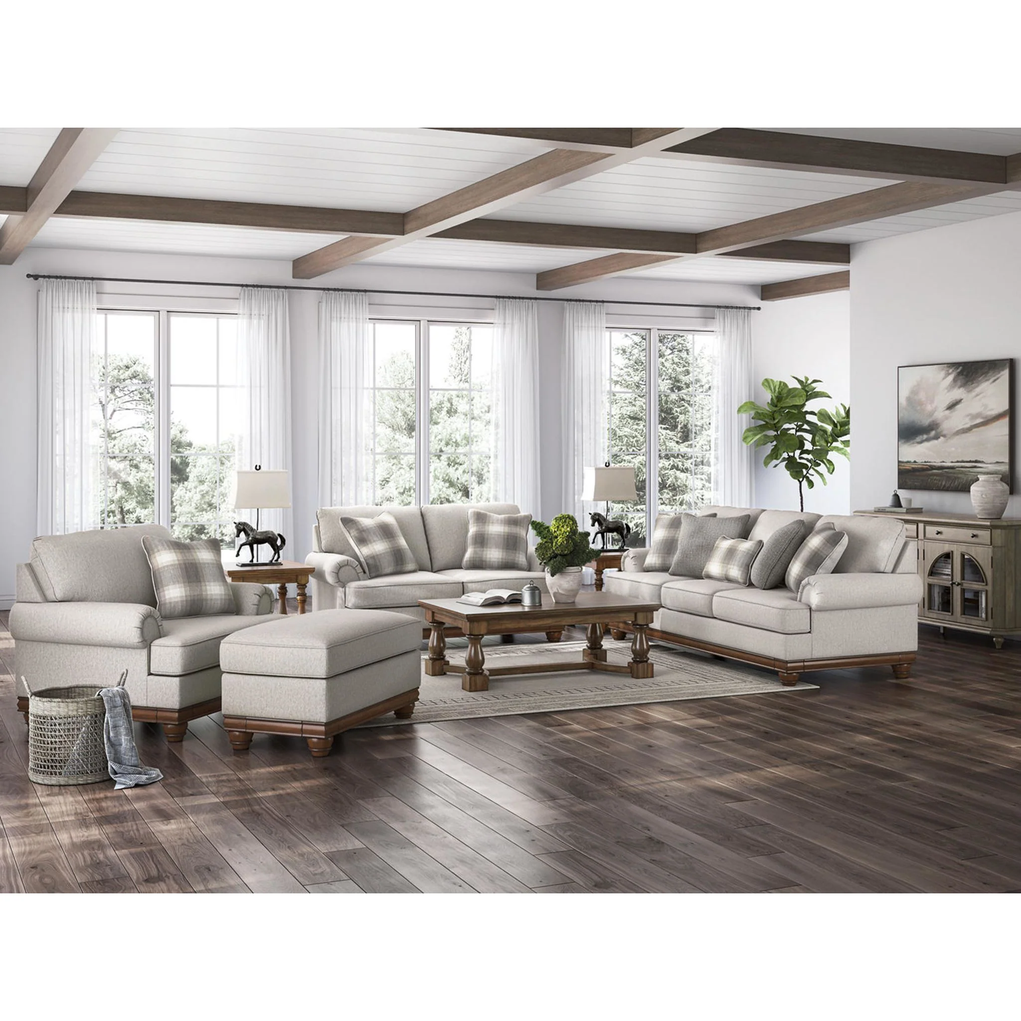 Clearbrooke Sofa - Sandstone - Image 2