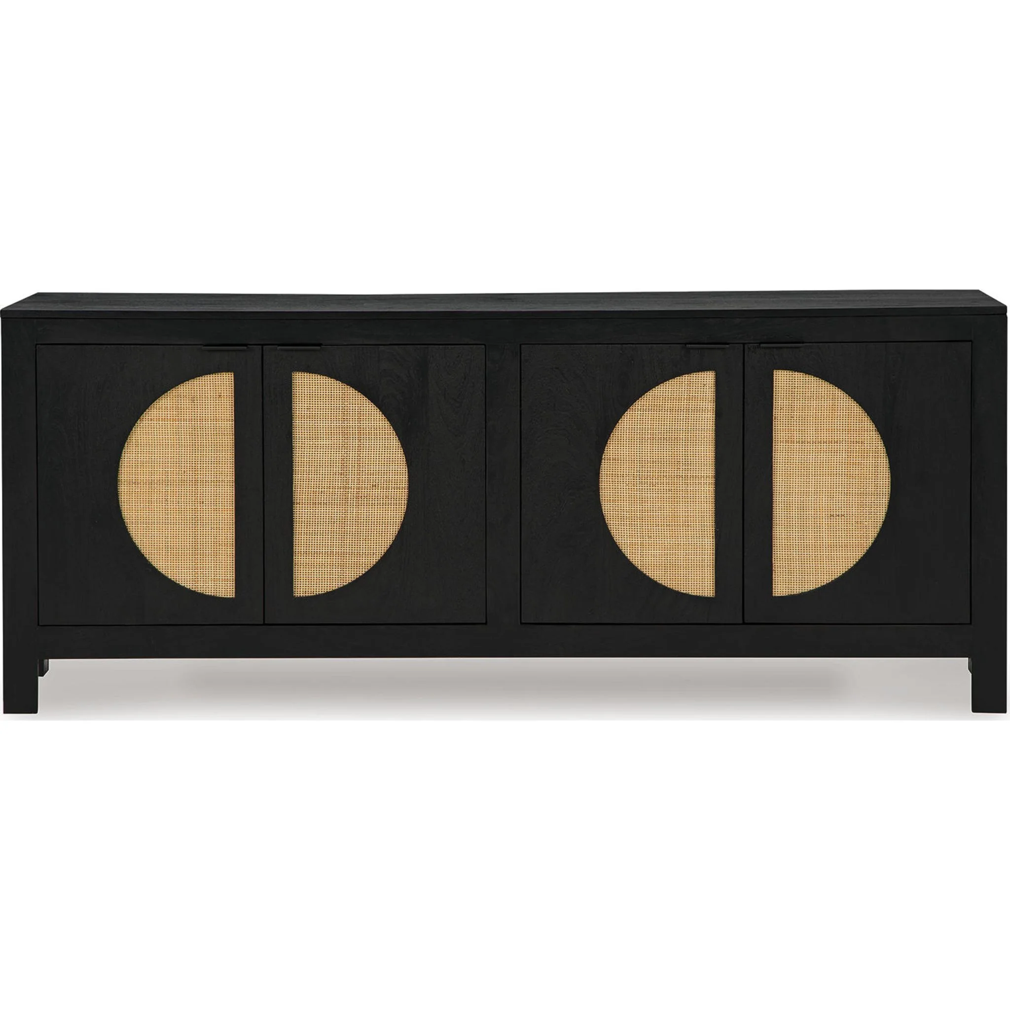 Cliffiings Accent Cabinet - Black/Natural - Image 5