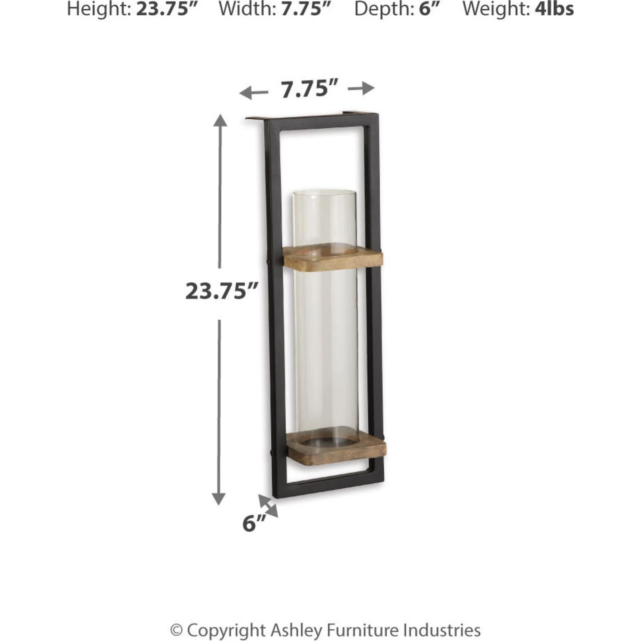 Colburn Wall Sconce 7.75" x 23.75" - Image 7