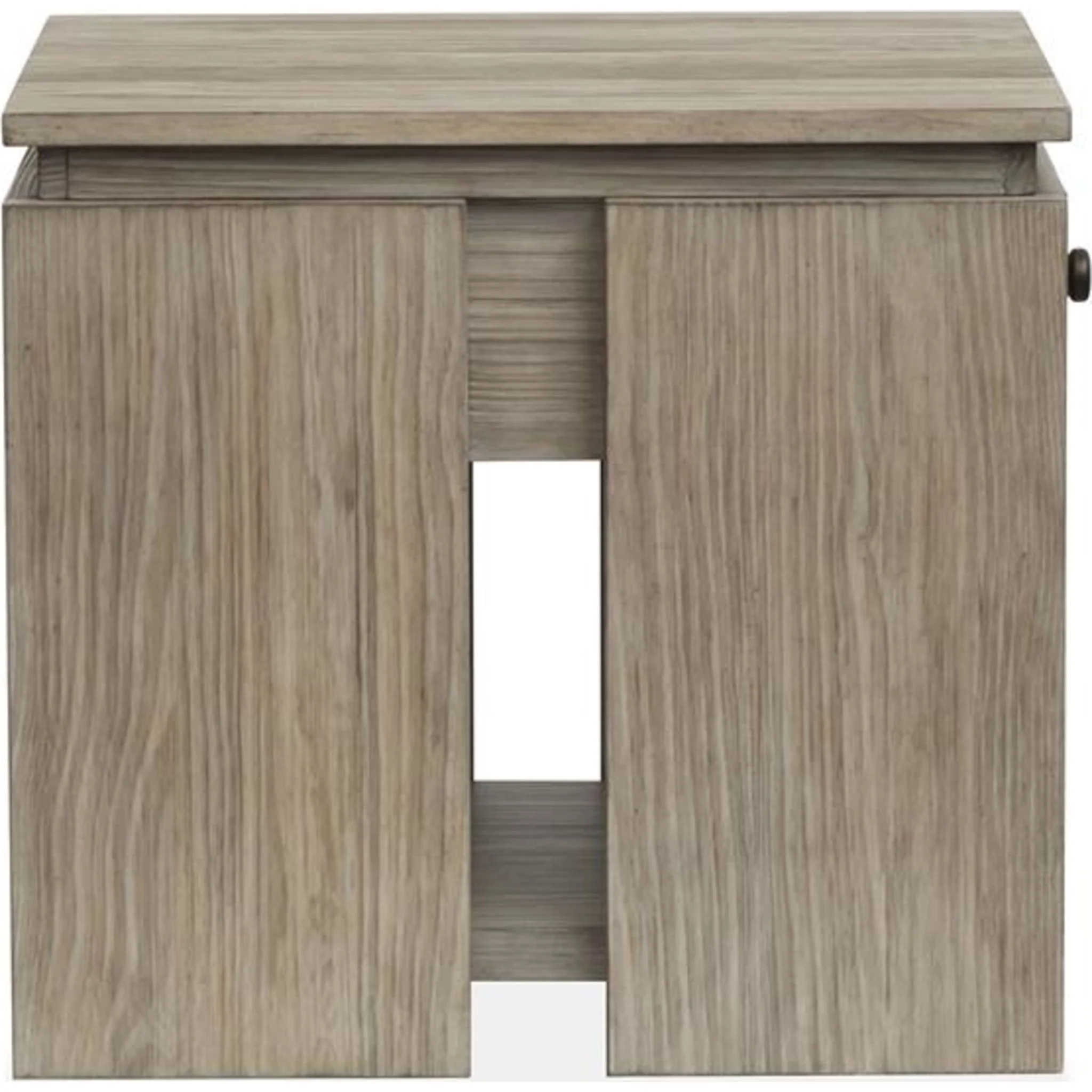 Conrad End Table - Stone Harbour Grey - Image 3