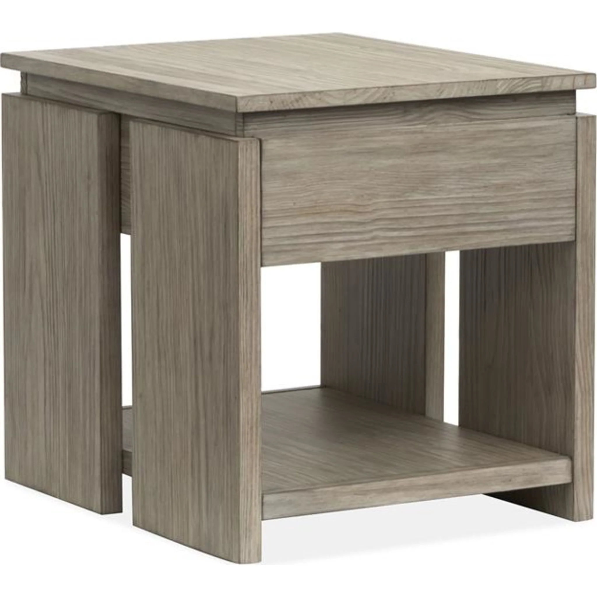 Conrad End Table - Stone Harbour Grey - Image 6