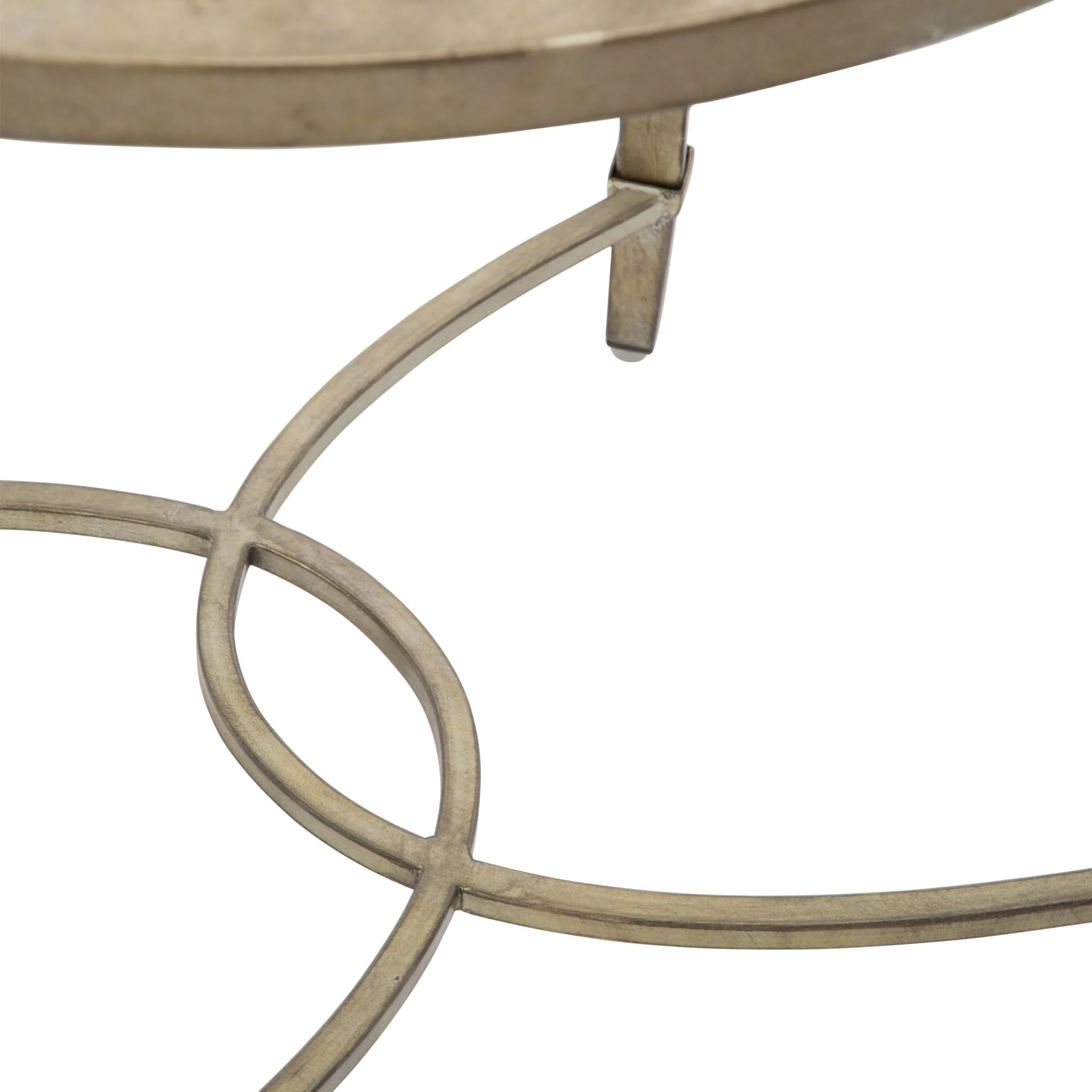 Copia End Table - Antique Silver - Image 5