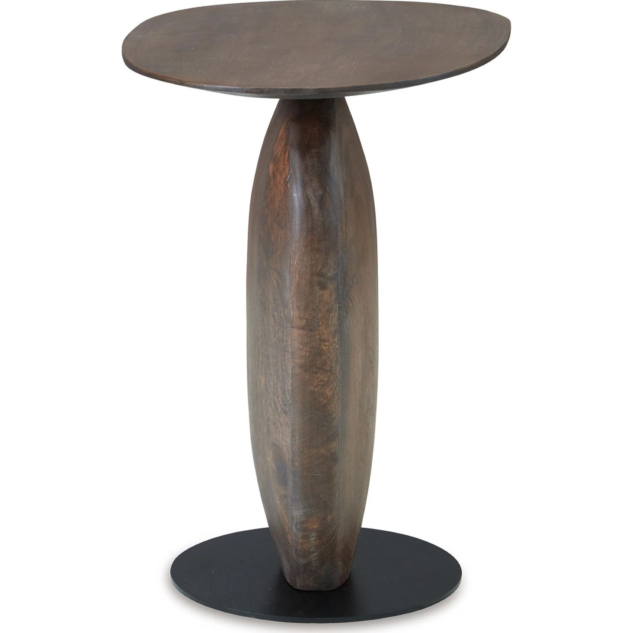 Cormmet Accent Table - Brown/Black - Image 3