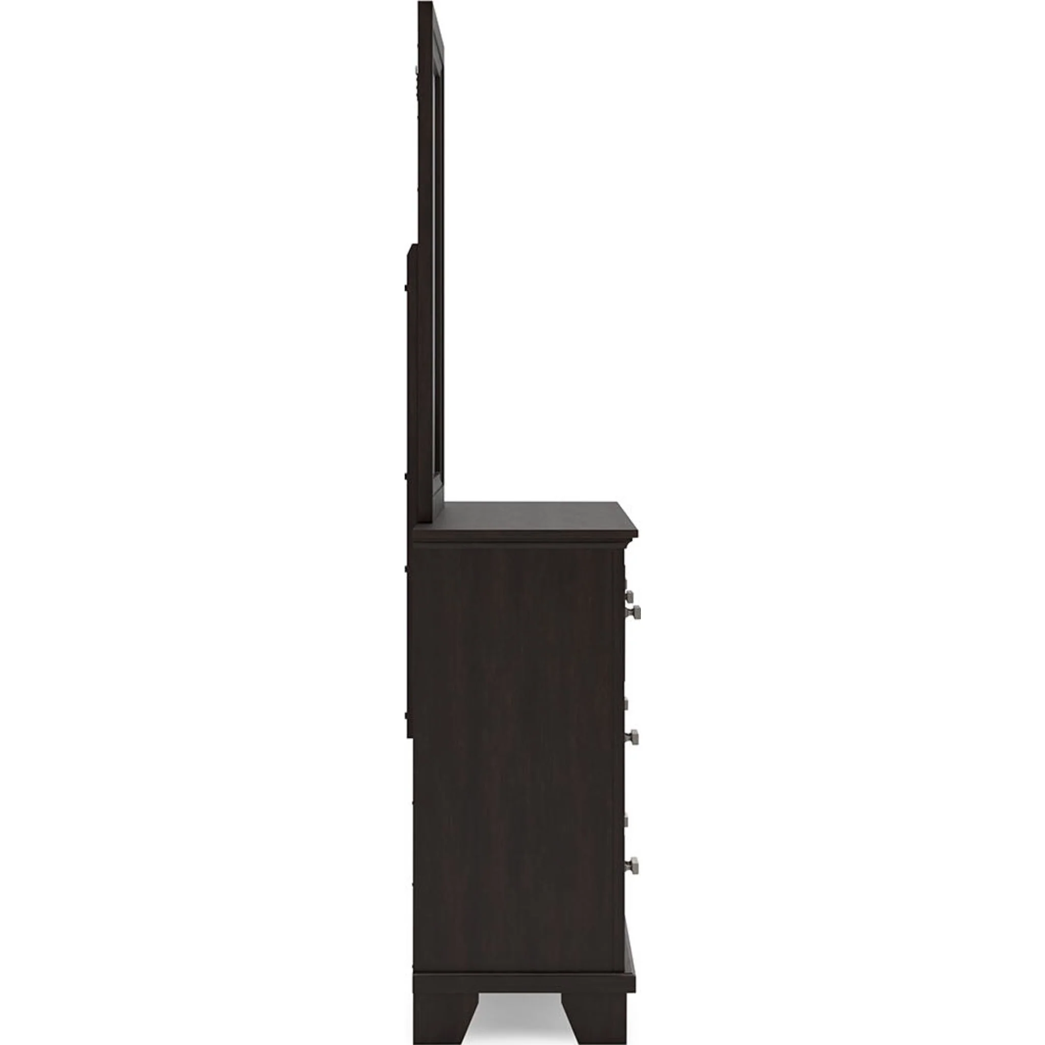 Covetown 6 Piece Full Panel Bedroom - Dark Brown - Image 10