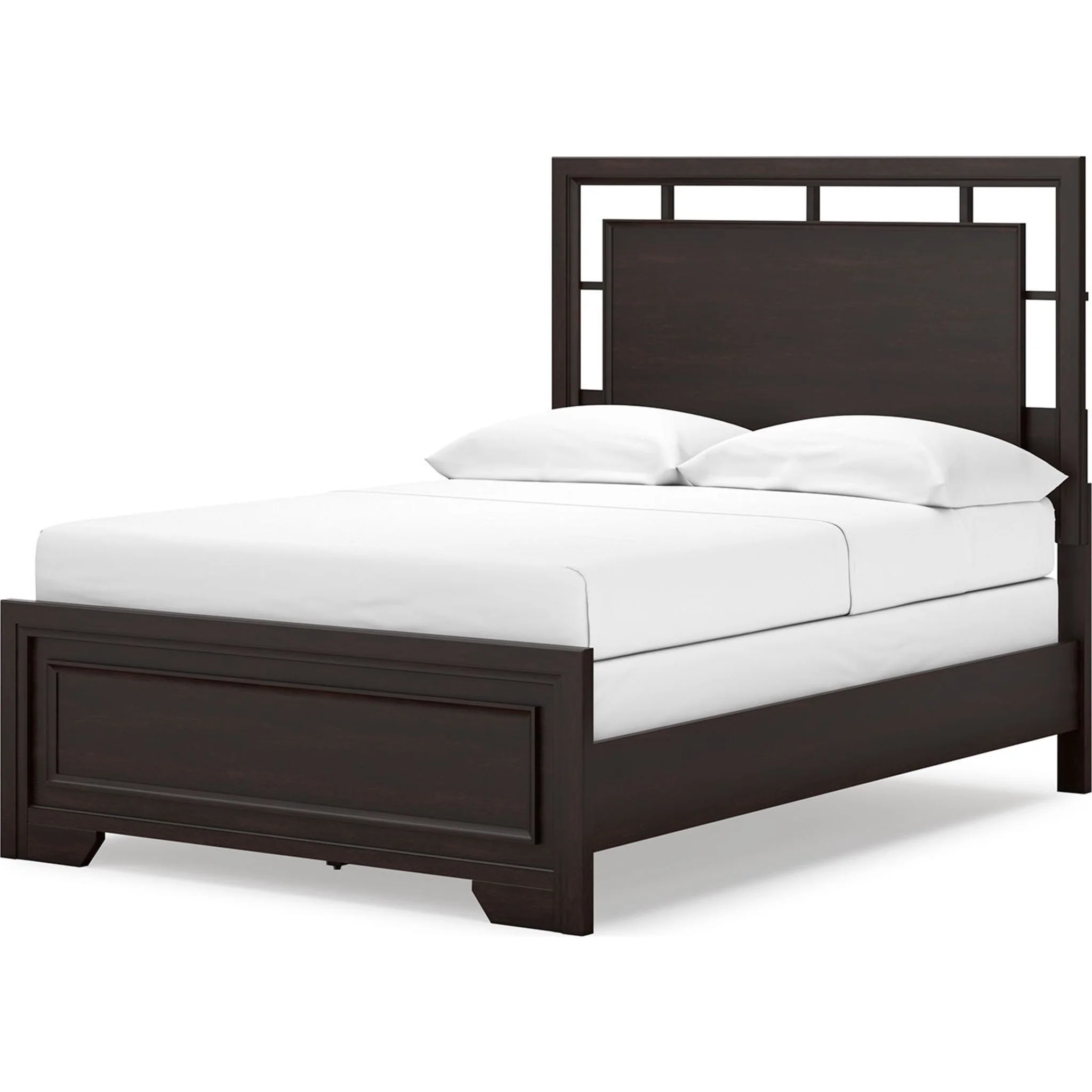 Covetown 6 Piece Full Panel Bedroom - Dark Brown - Image 11