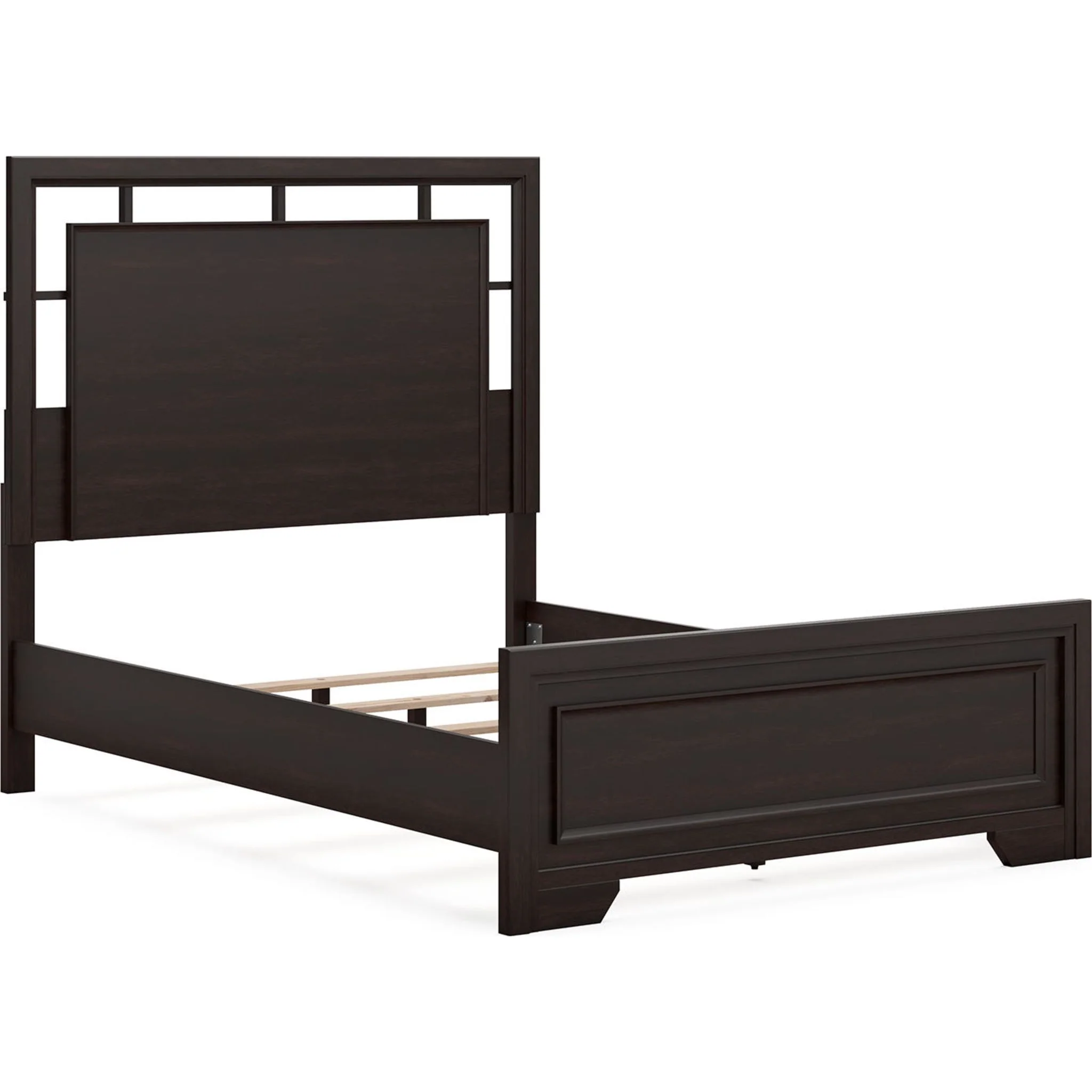 Covetown 6 Piece Full Panel Bedroom - Dark Brown - Image 12
