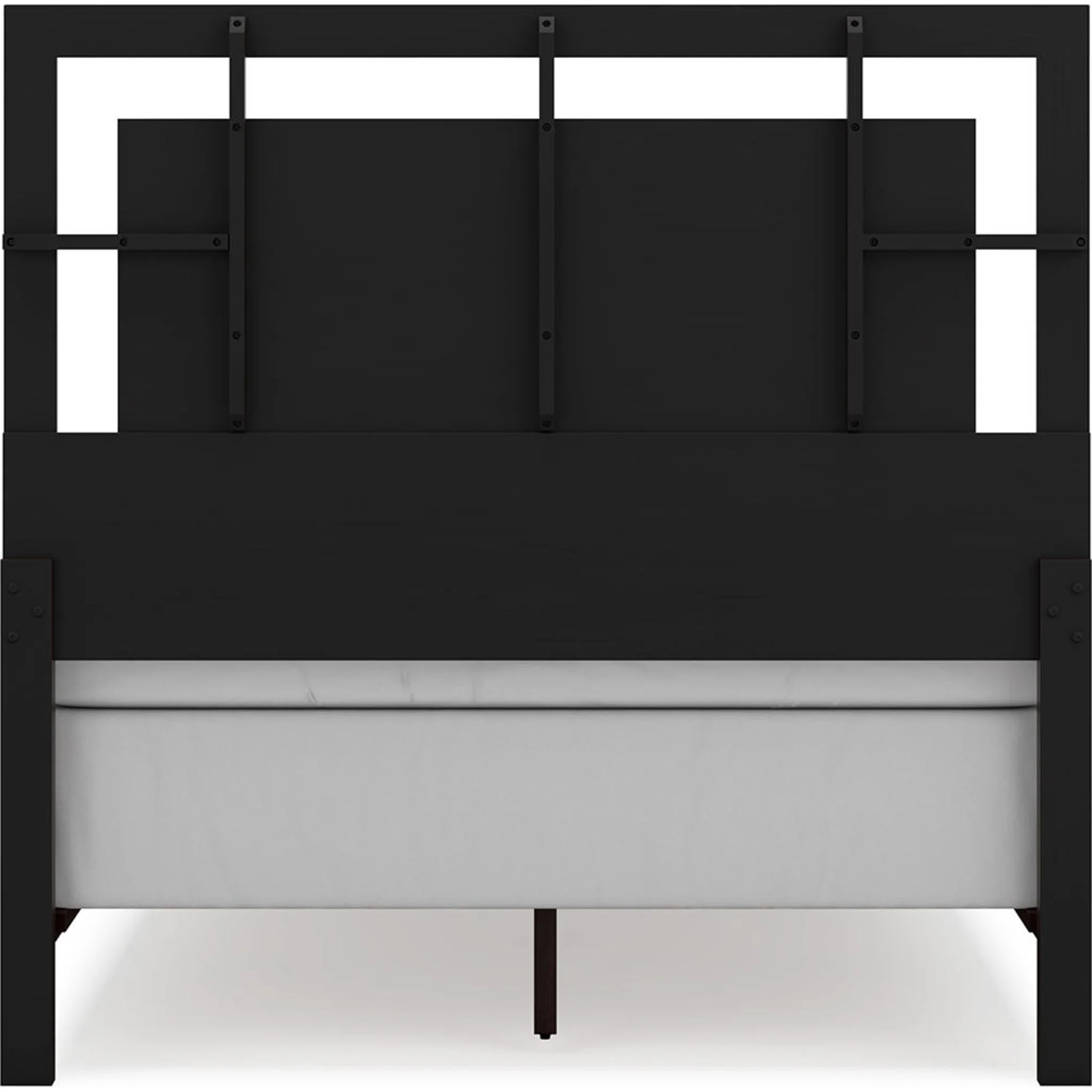Covetown 6 Piece Full Panel Bedroom - Dark Brown - Image 14