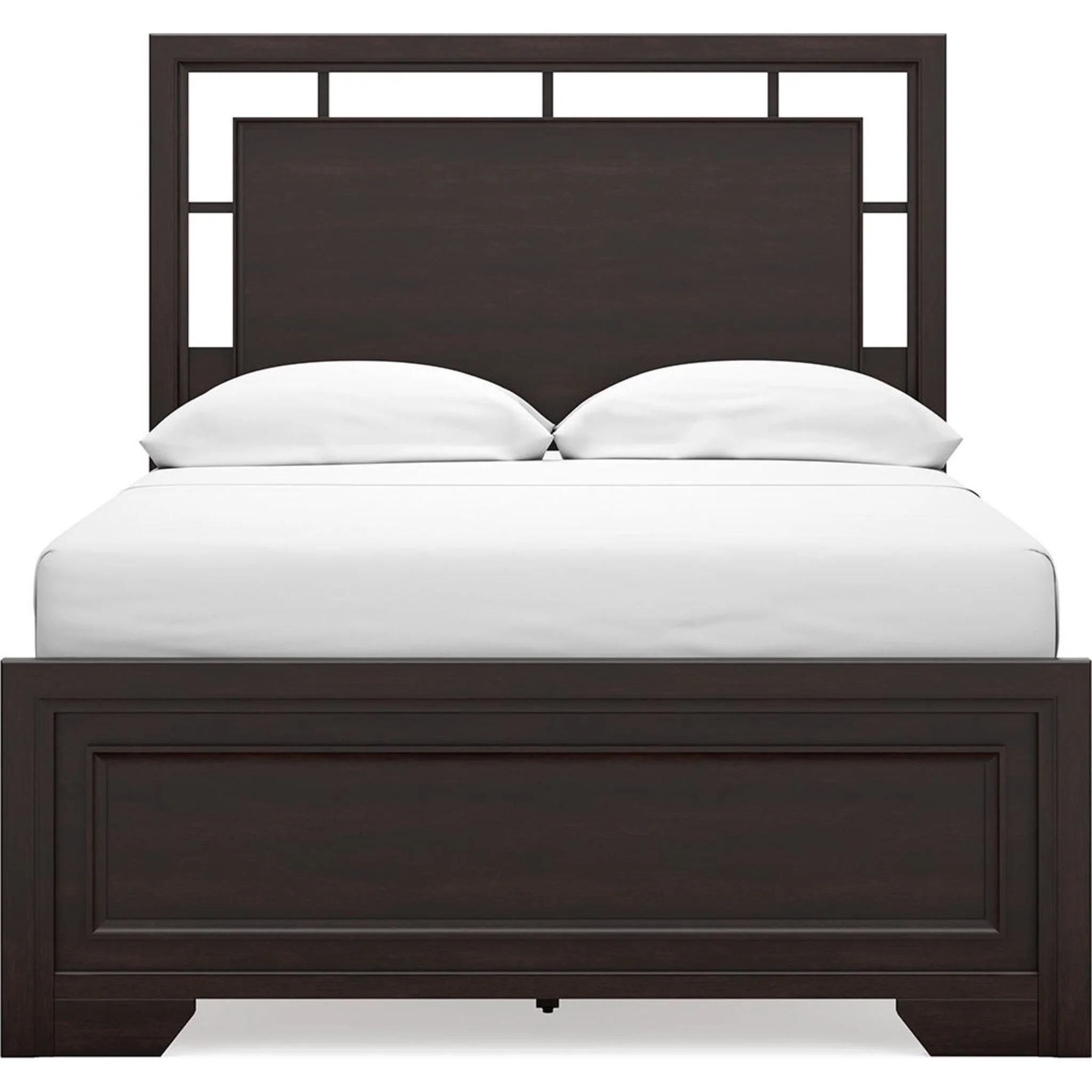 Covetown 6 Piece Full Panel Bedroom - Dark Brown - Image 15