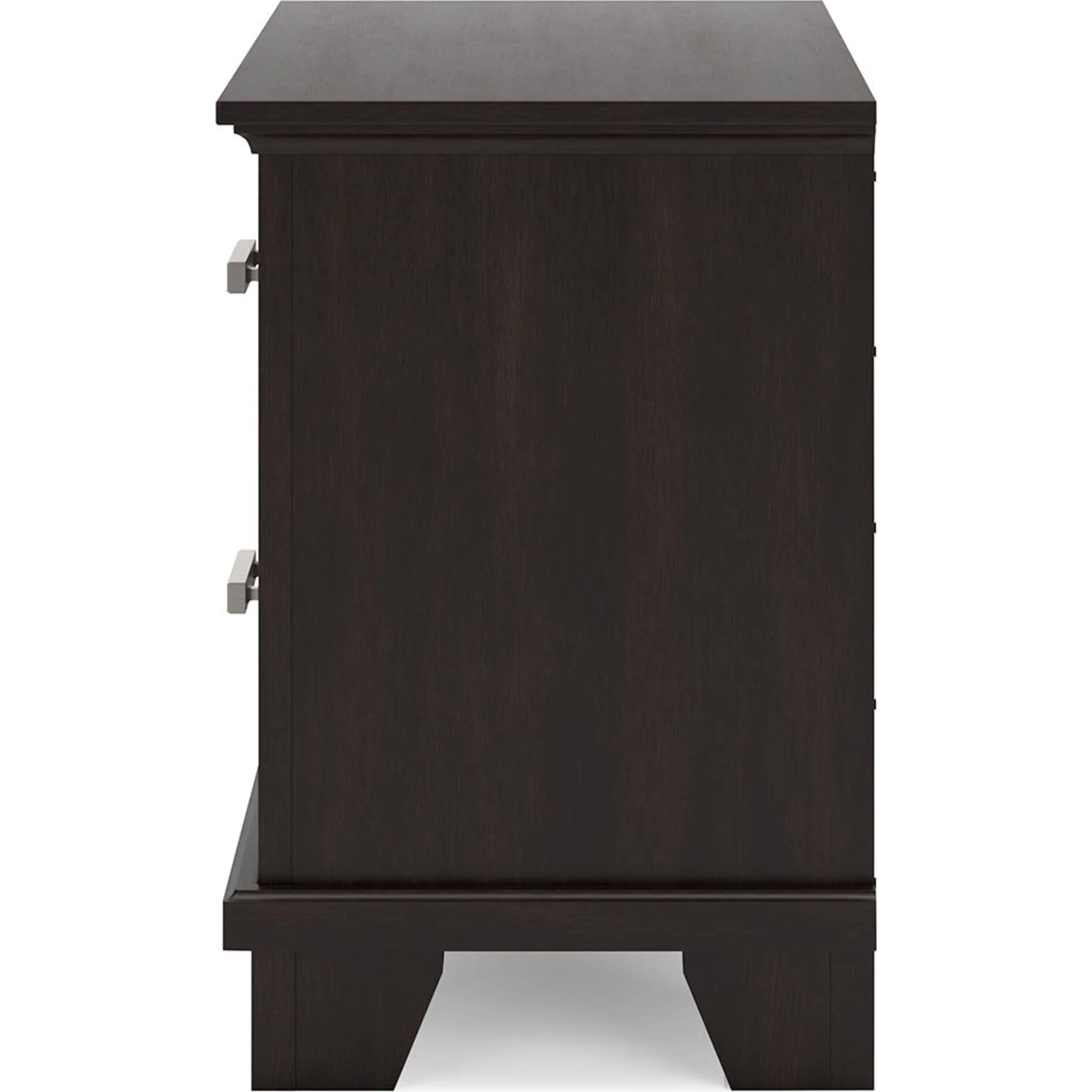 Covetown 6 Piece Queen Panel Bedroom - Dark Brown - Image 24