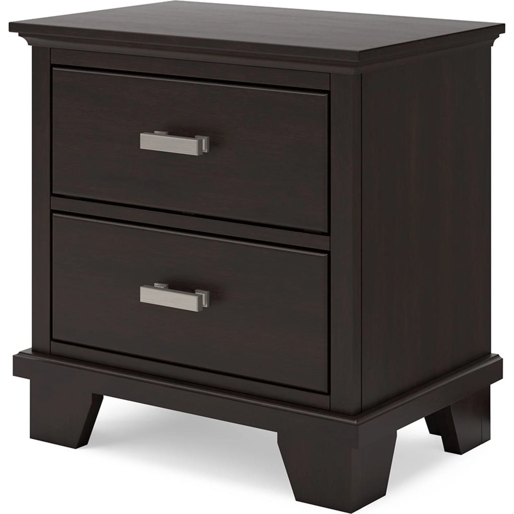 Covetown 6 Piece Twin Panel Bedroom - Dark Brown - Image 18