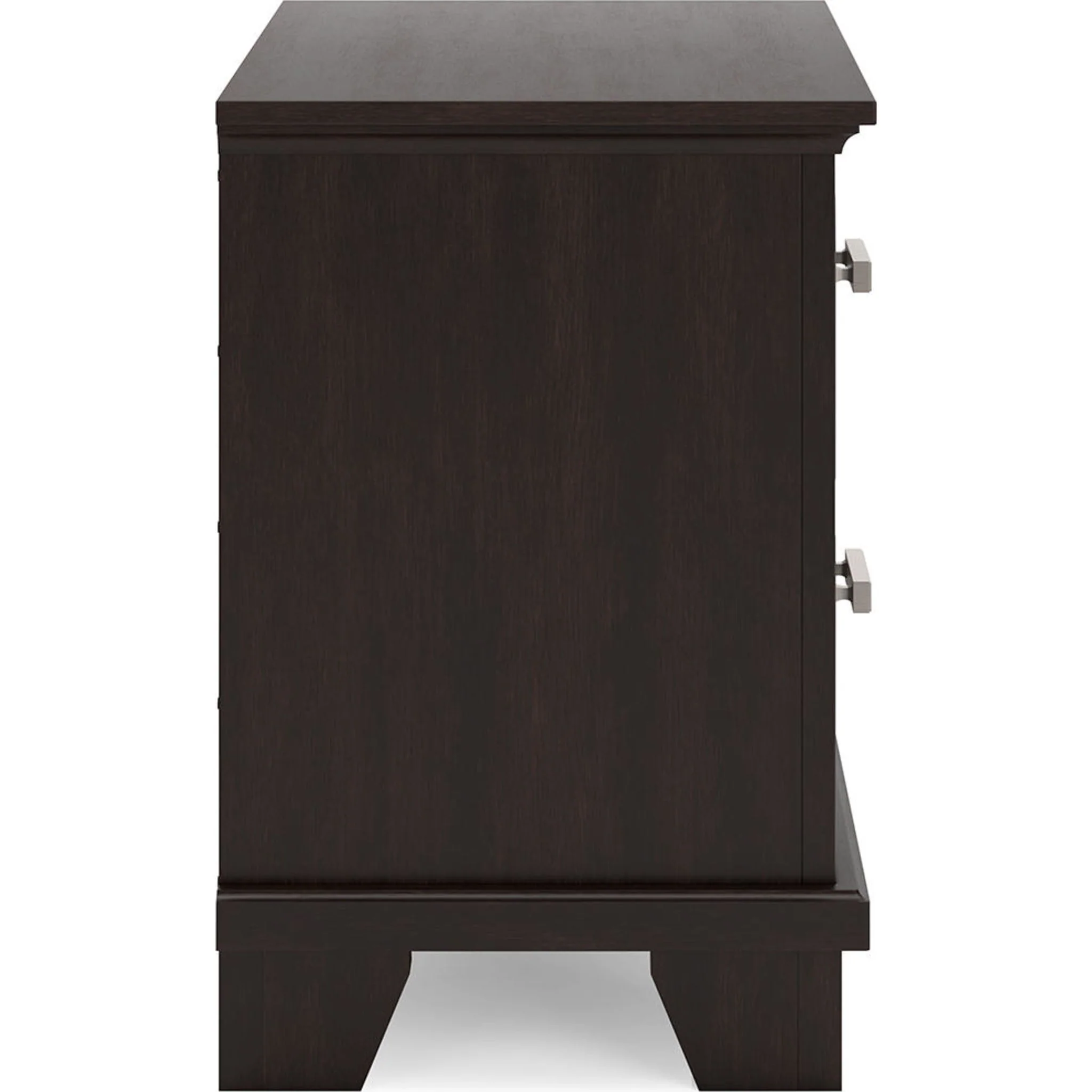 Covetown 6 Piece Twin Panel Bedroom - Dark Brown - Image 24
