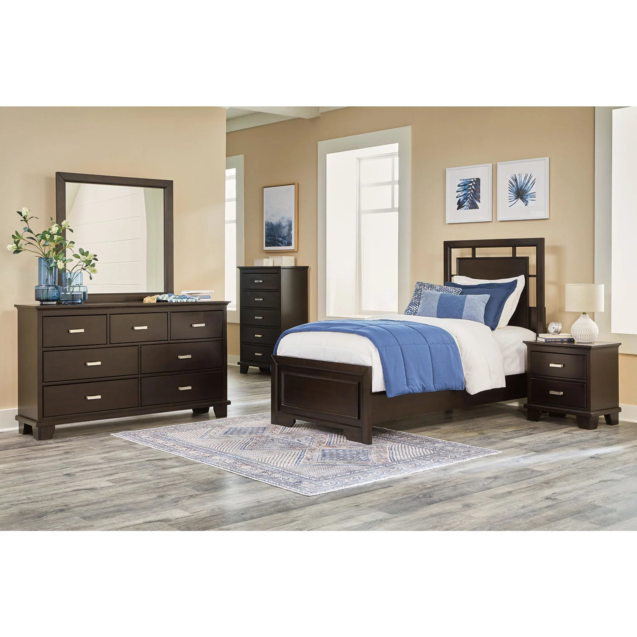 Covetown Dresser - Dark Brown - Image 10