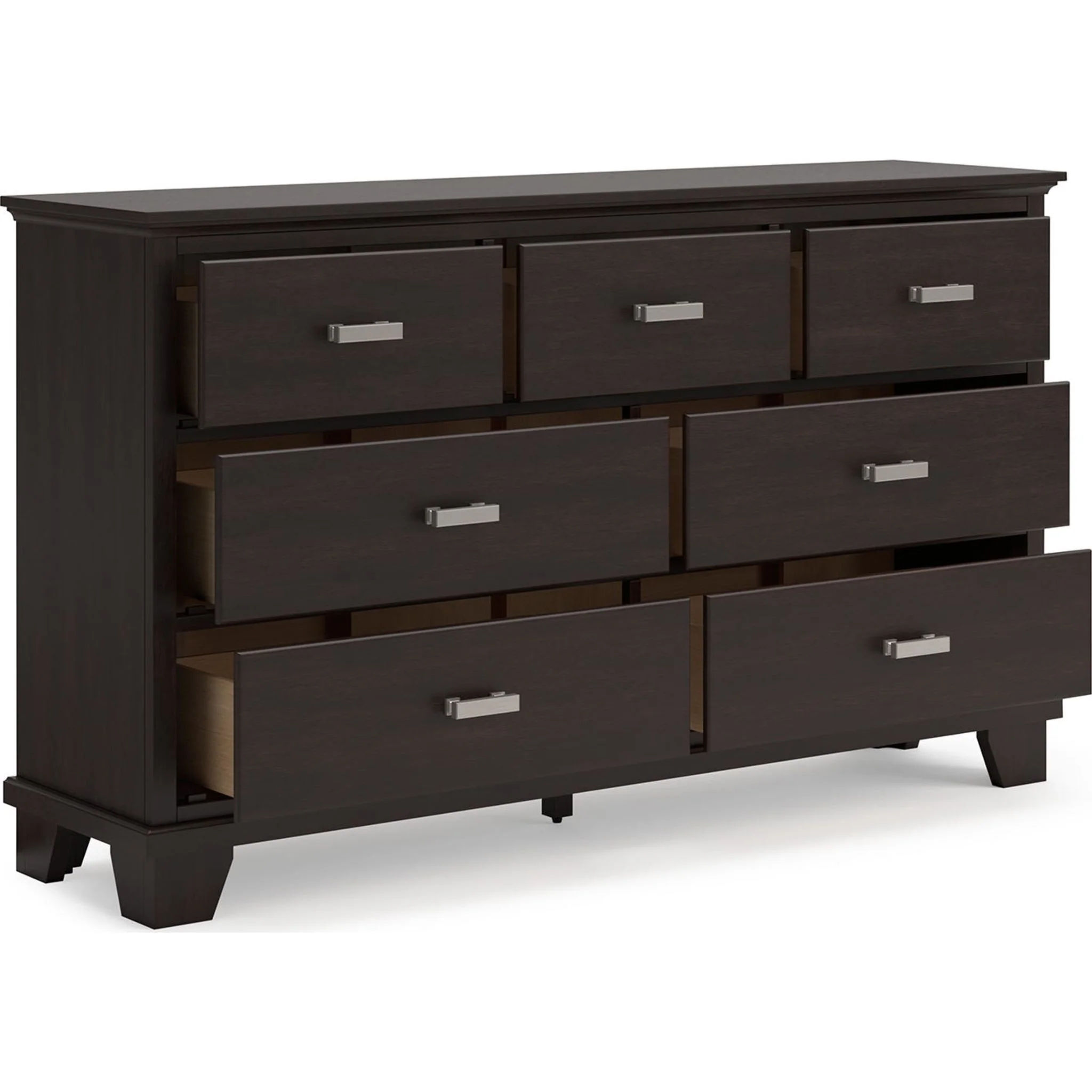 Covetown Dresser - Dark Brown - Image 8