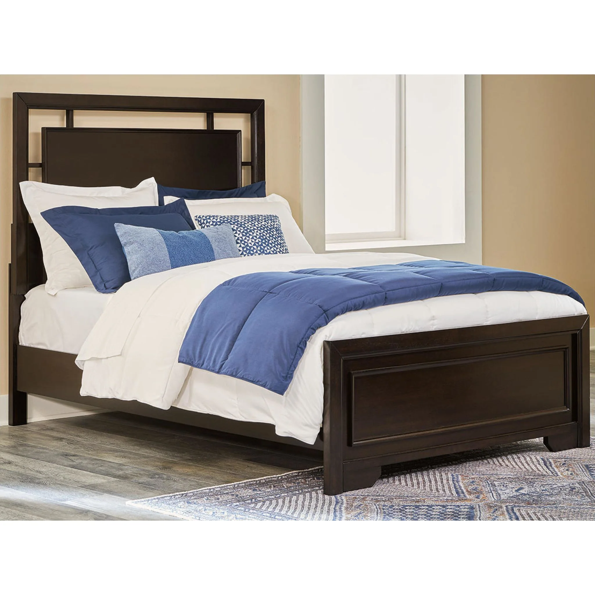Covetown Full Panel Bed - Dark Brown - Image 2