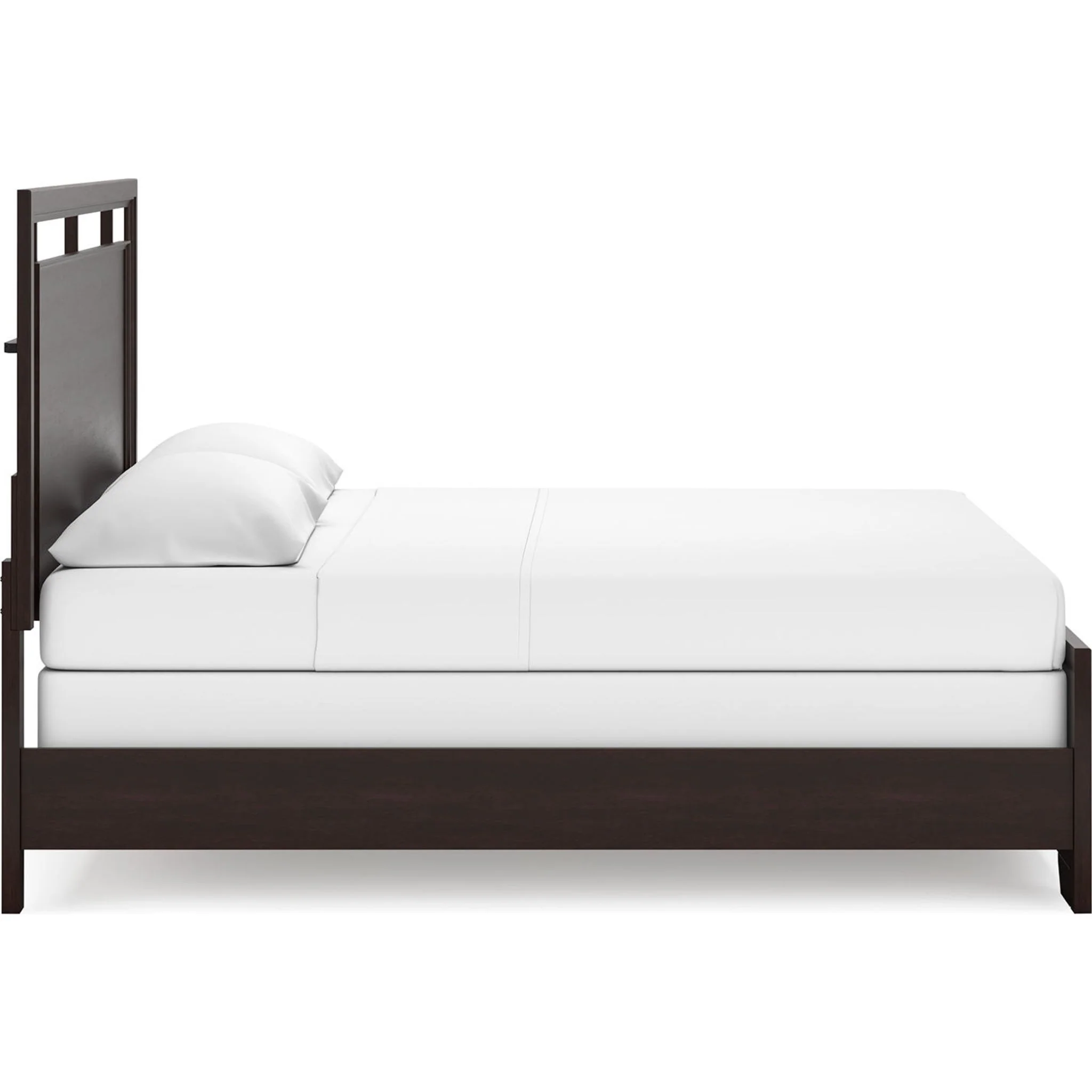 Covetown King Panel Bed - Dark Brown - Image 14