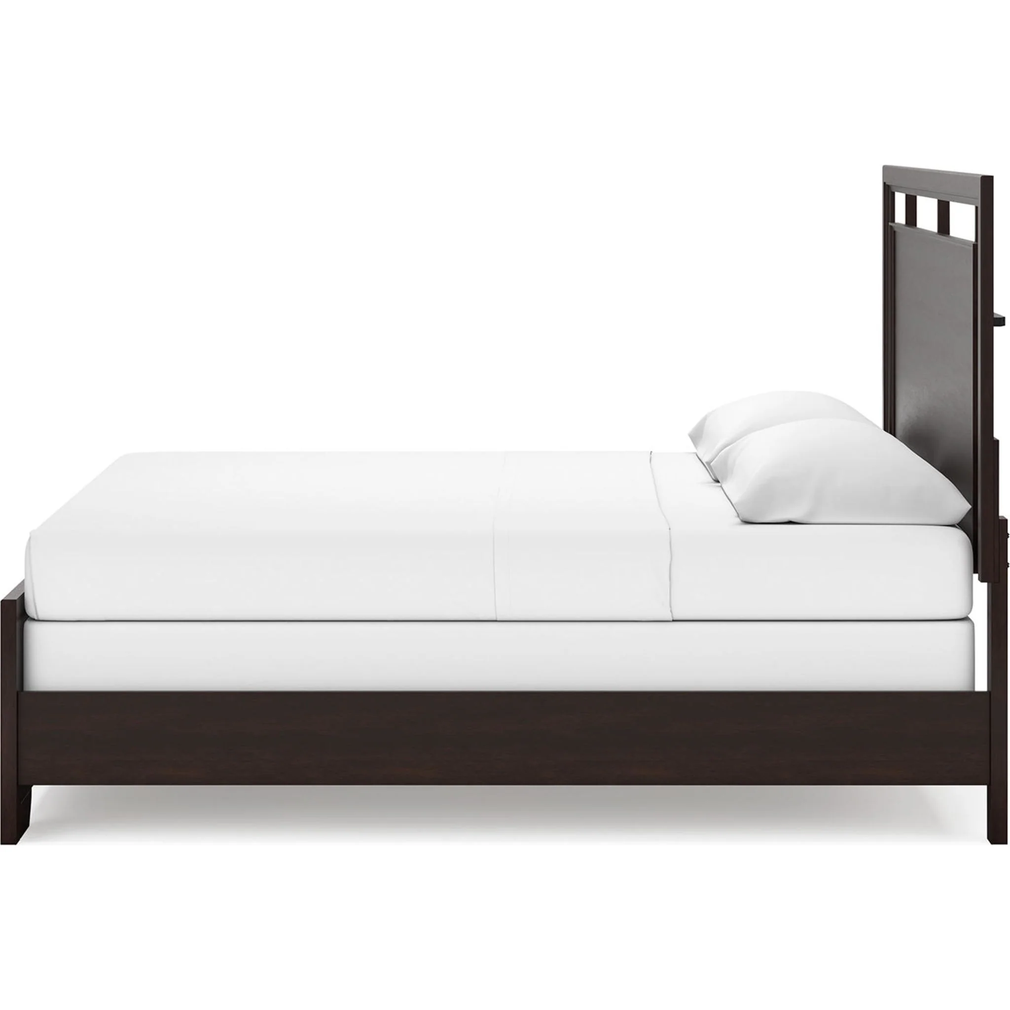 Covetown King Panel Bed - Dark Brown - Image 6