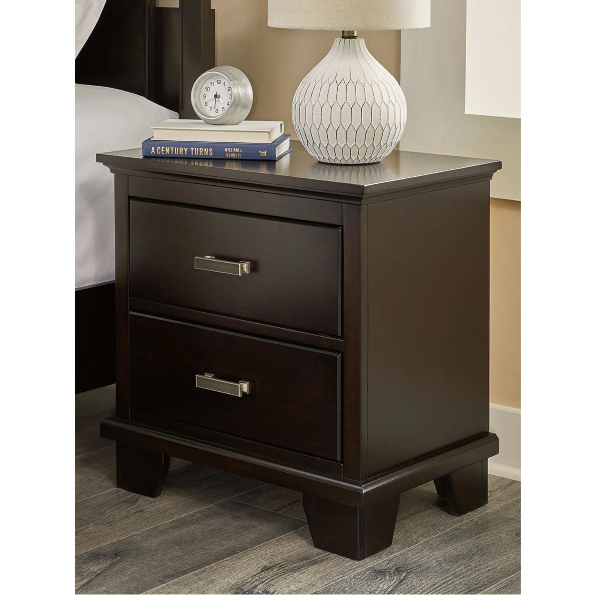 Covetown Nightstand - Dark Brown - Image 12