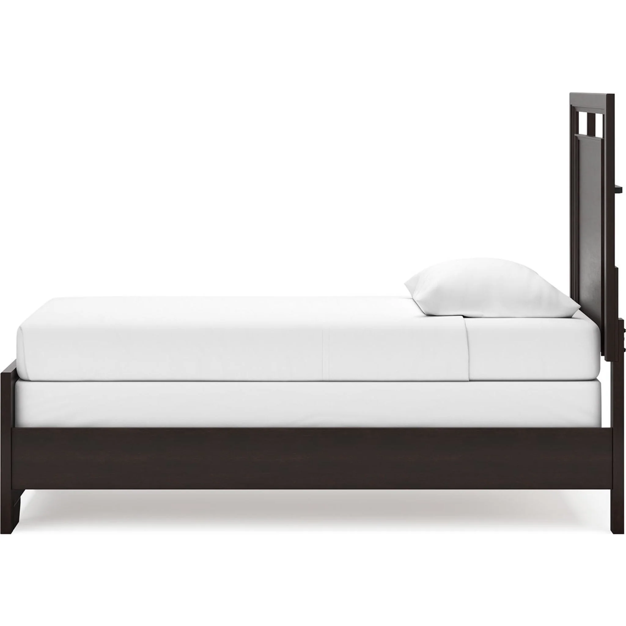 Covetown Twin Panel Bed - Dark Brown - Image 6