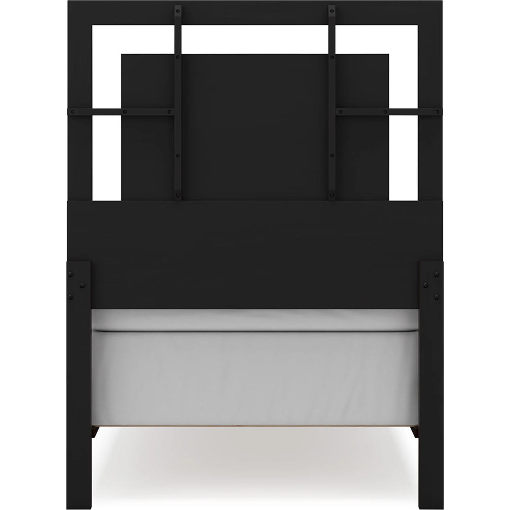 Covetown Twin Panel Bed - Dark Brown - Image 8