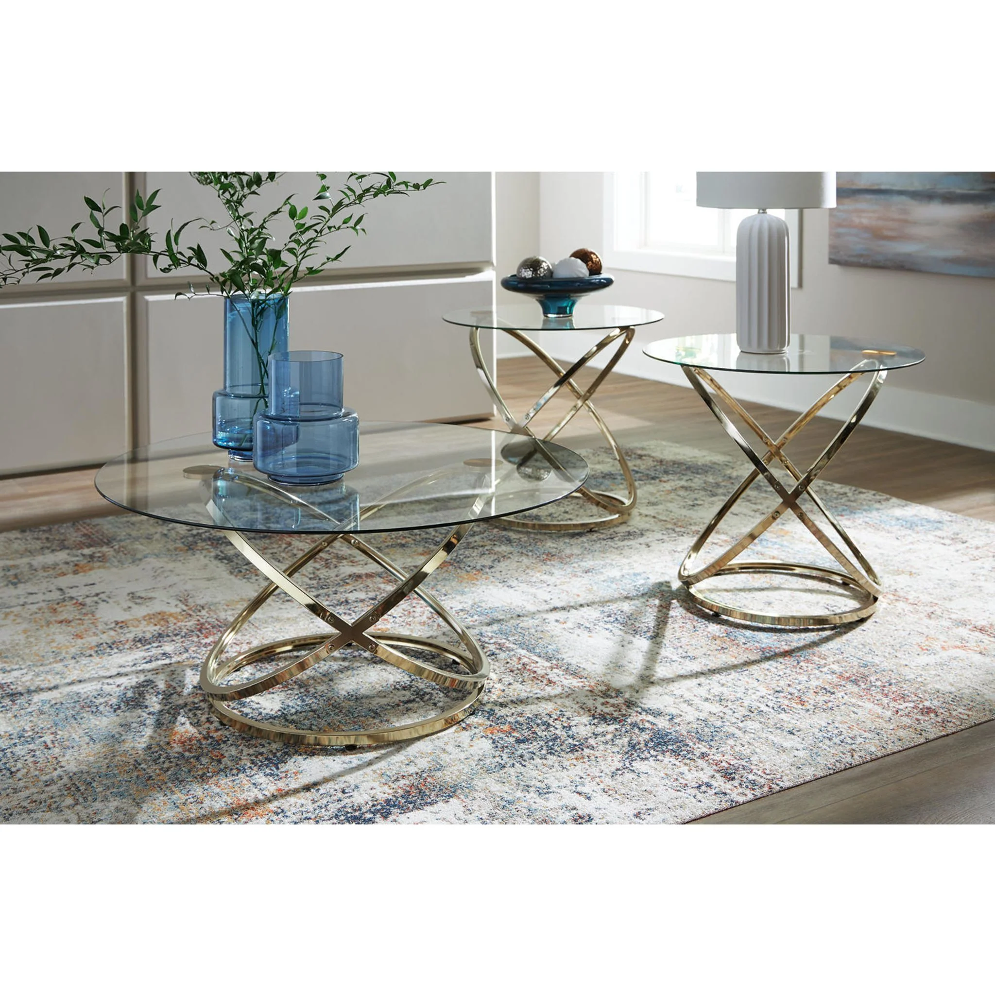Crimonti 3 Pack Tables - Champagne - Image 4