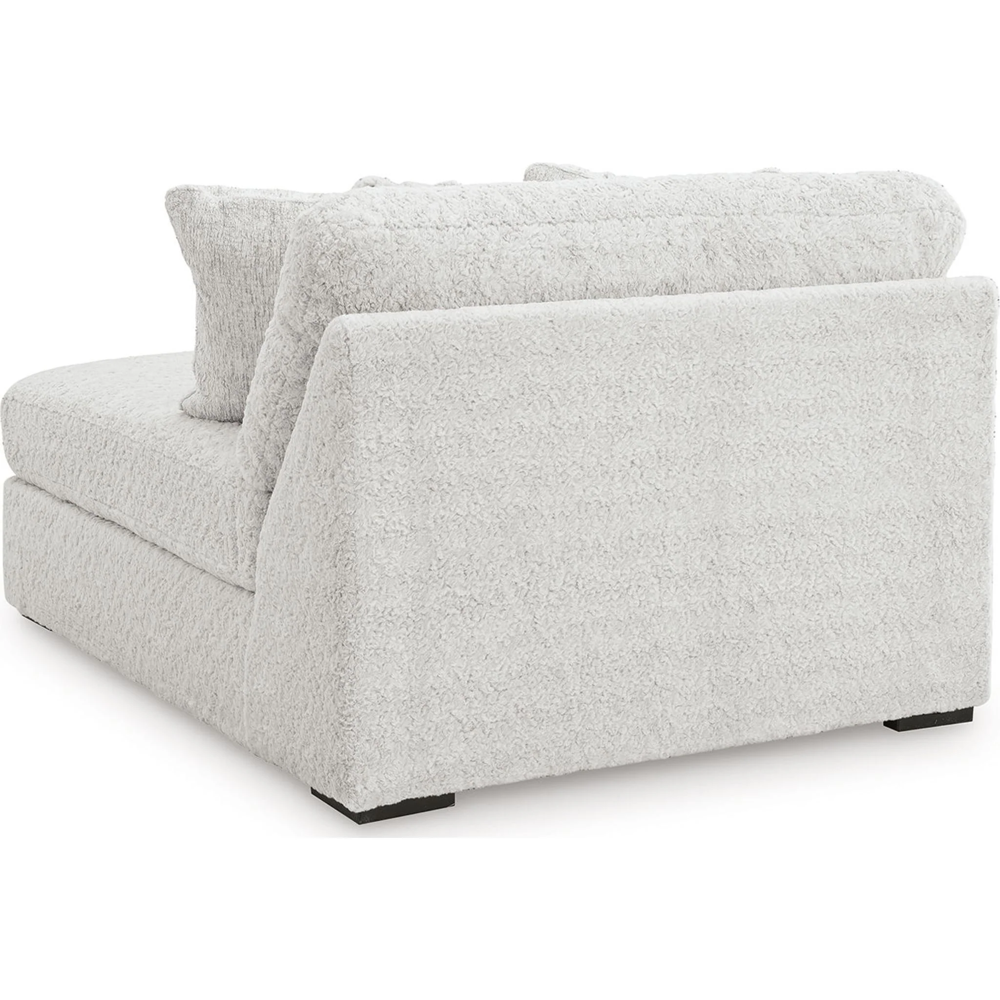 Cuddle Plush 5 Piece Sectional with Chaise - Arctic - Image 3