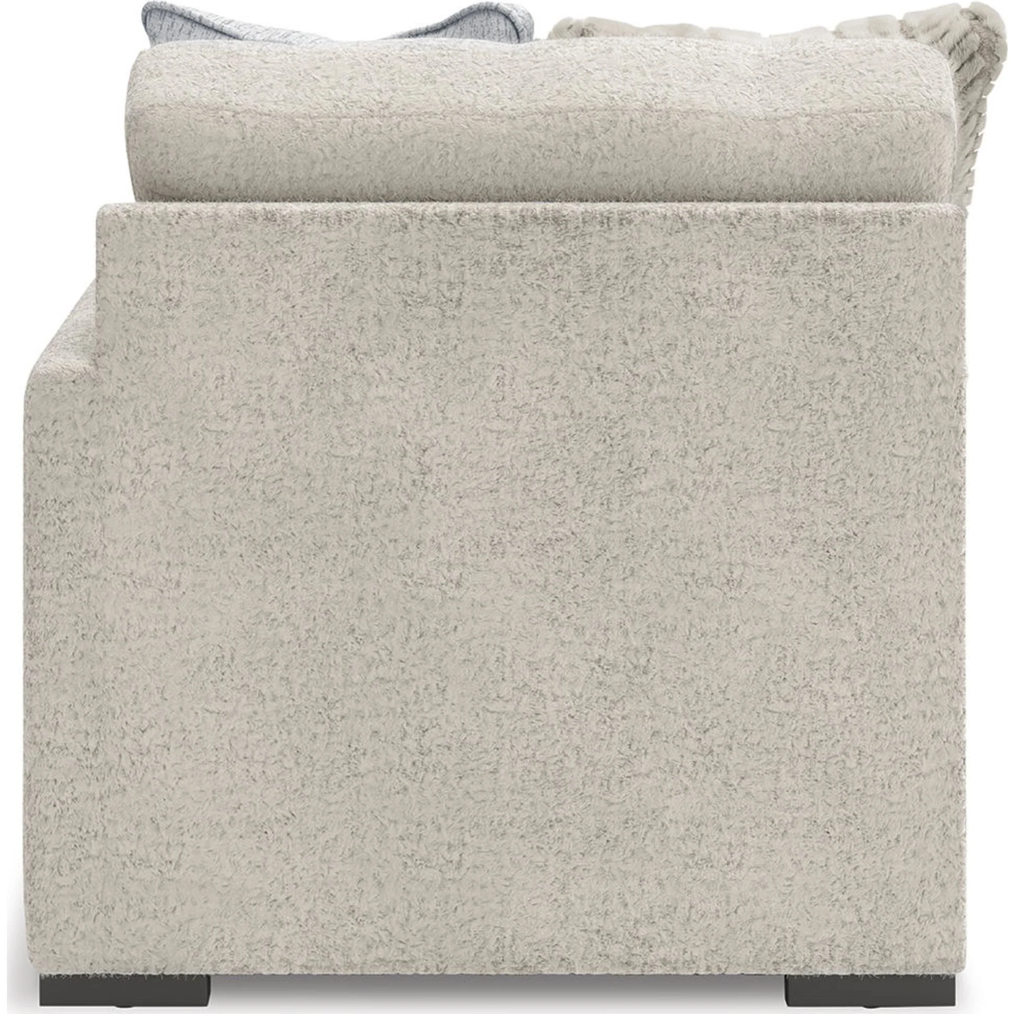 Cuddle Plush 8 Piece Modular Sectional with Ottomans - Arctic - Image 24
