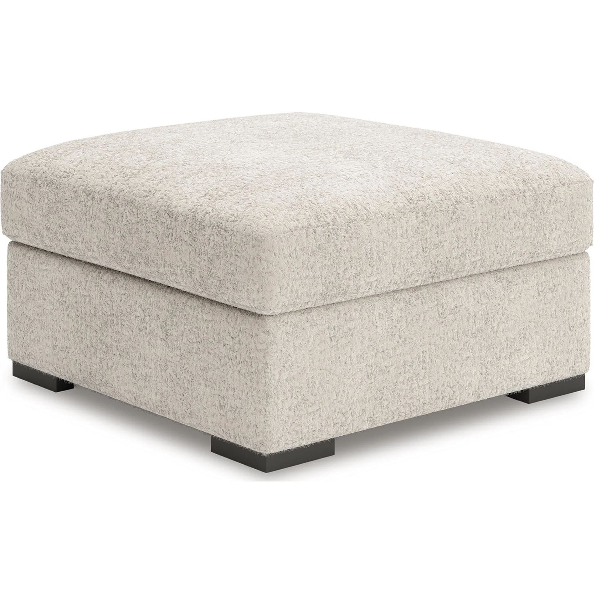 Cuddle Plush 8 Piece Modular Sectional with Ottomans - Arctic - Image 6