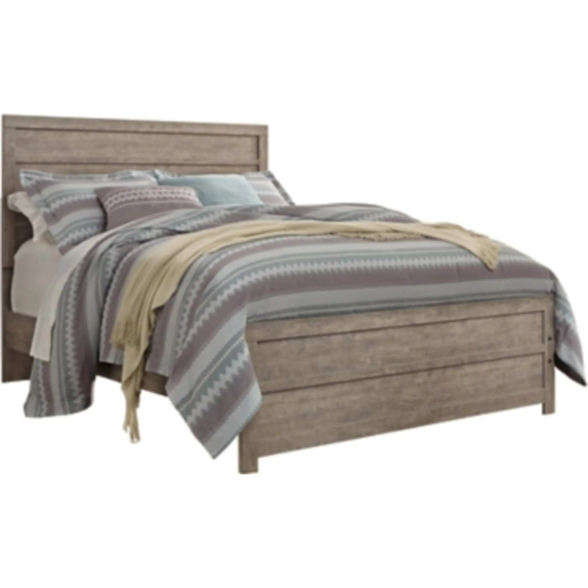 Culverbach 5 Piece Queen Panel Bedroom - Gray - Image 4