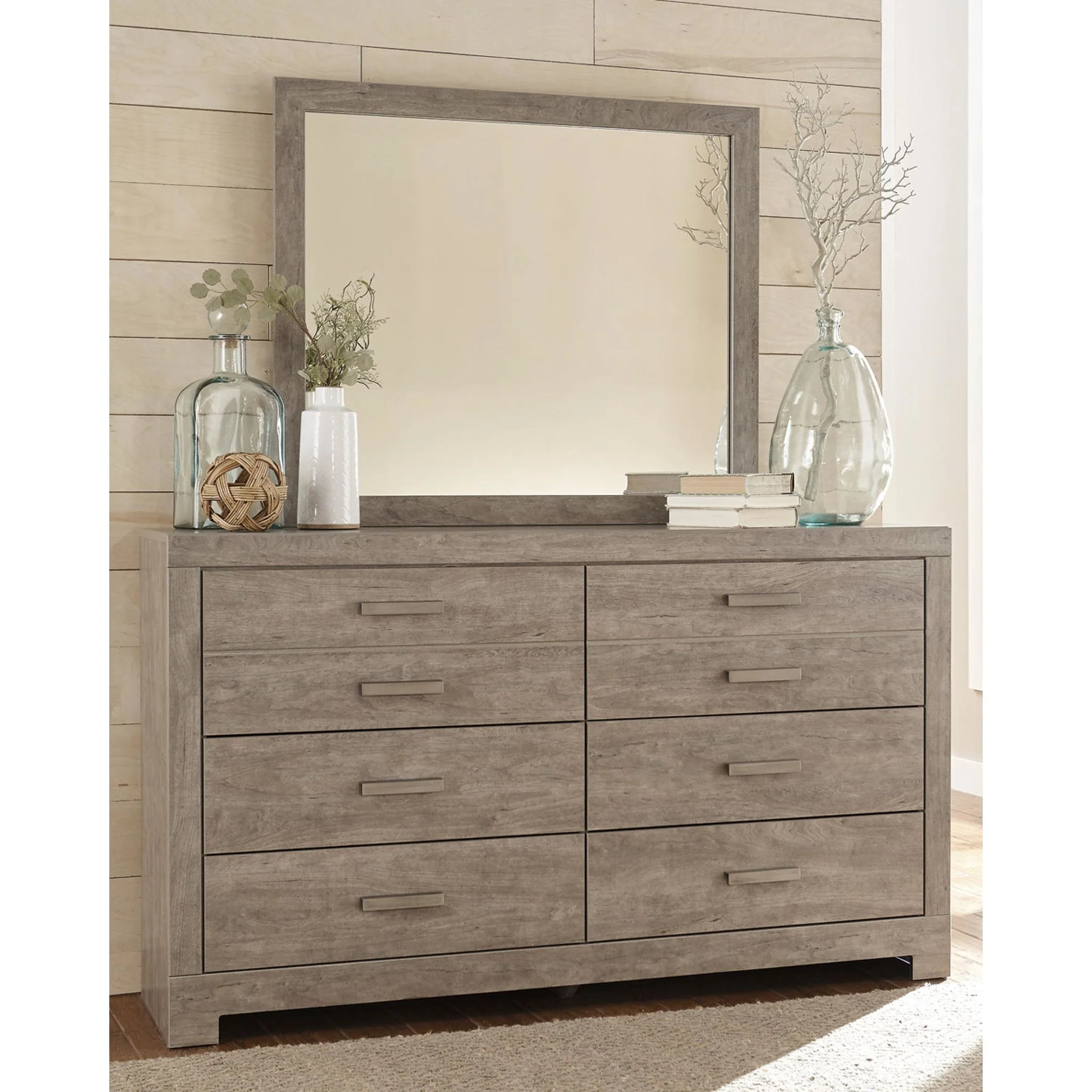 Culverbach Dresser and Mirror - Gray - Image 25