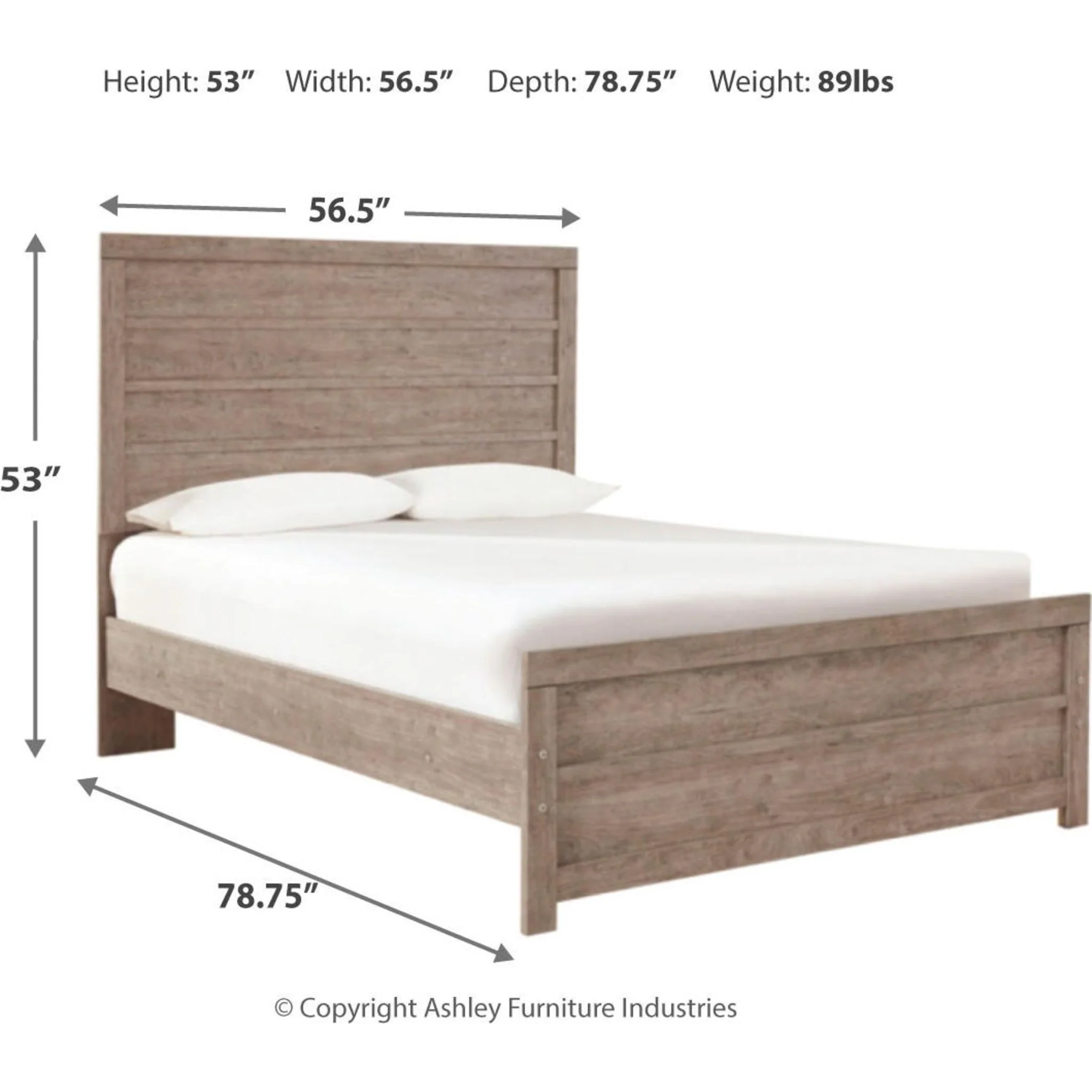 Culverbach Full Panel Bed - Gray - Image 16