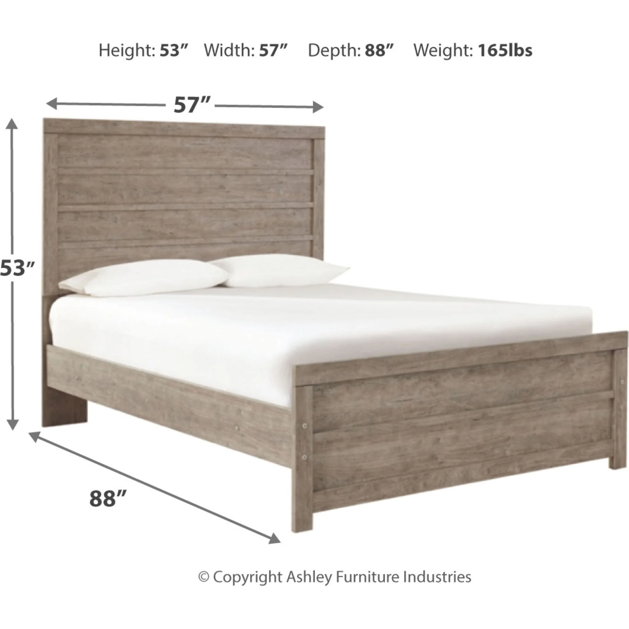 Culverbach Full Panel Bed - Gray - Image 8