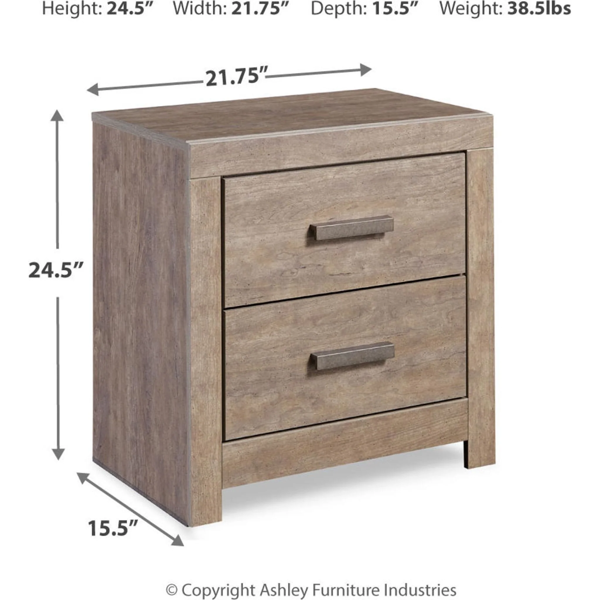 Culverbach Nightstand - Gray - Image 17