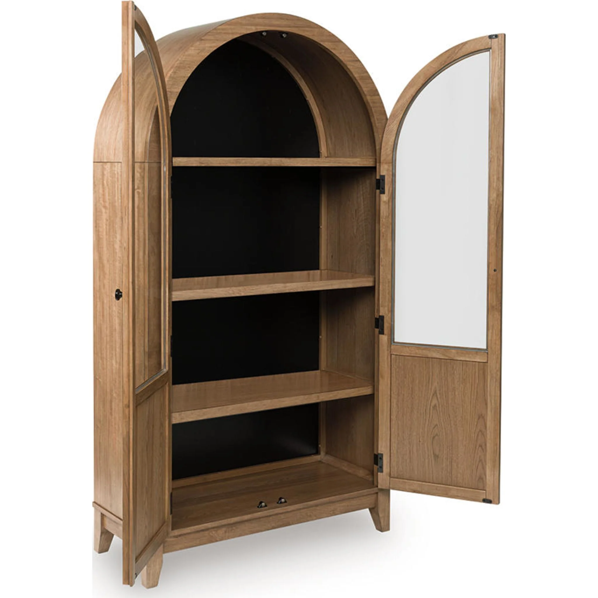 Dagandale Accent Cabinet - Natural/Black - Image 4