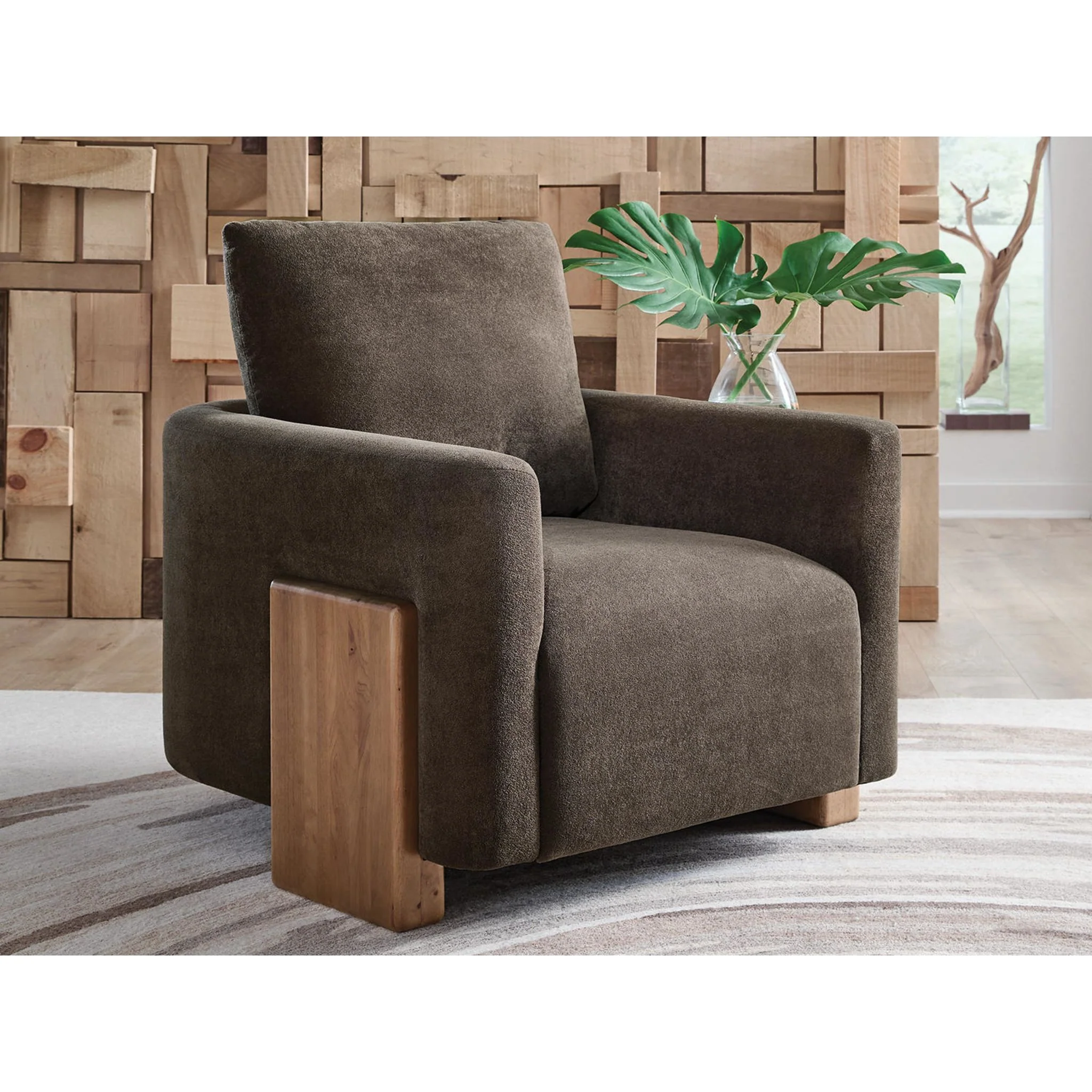 Dairlett Accent Chair - Brown - Image 2