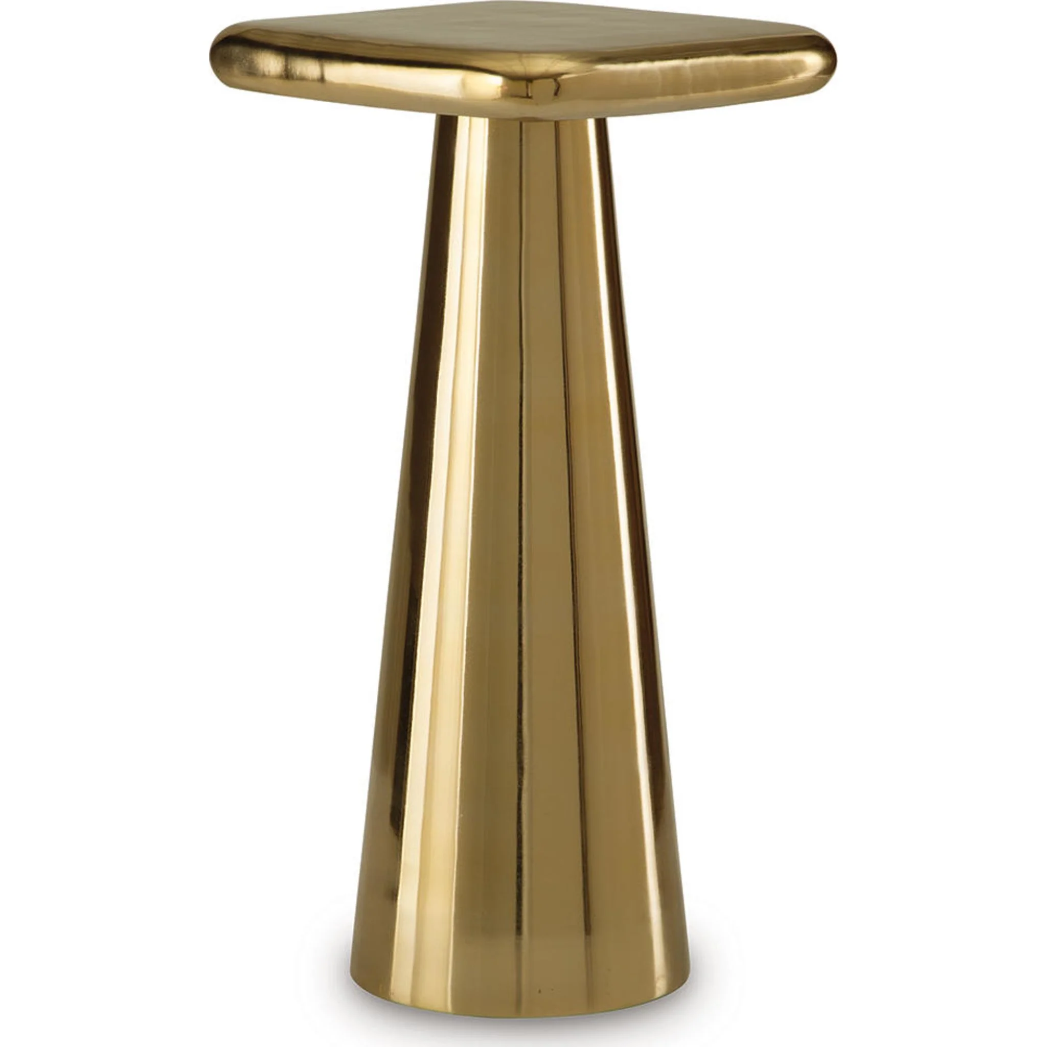 Dallenburg Accent Table - Gold Finish - Image 4