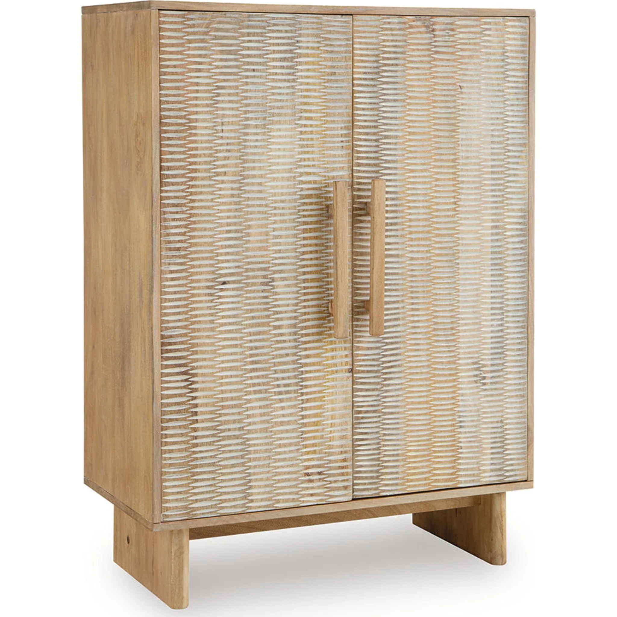 Dallinbury Accent Cabinet - Natural/White Wash