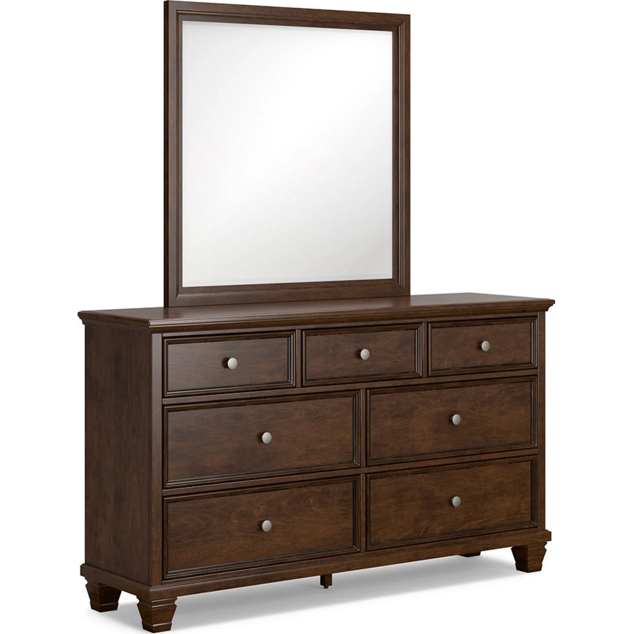 Danabrin 6 Piece Panel Bedroom - Brown - Image 16