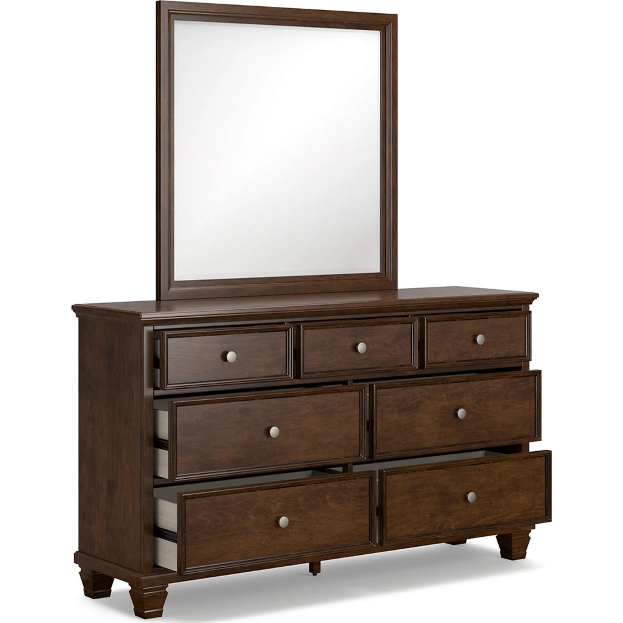 Danabrin 6 Piece Panel Bedroom - Brown - Image 17