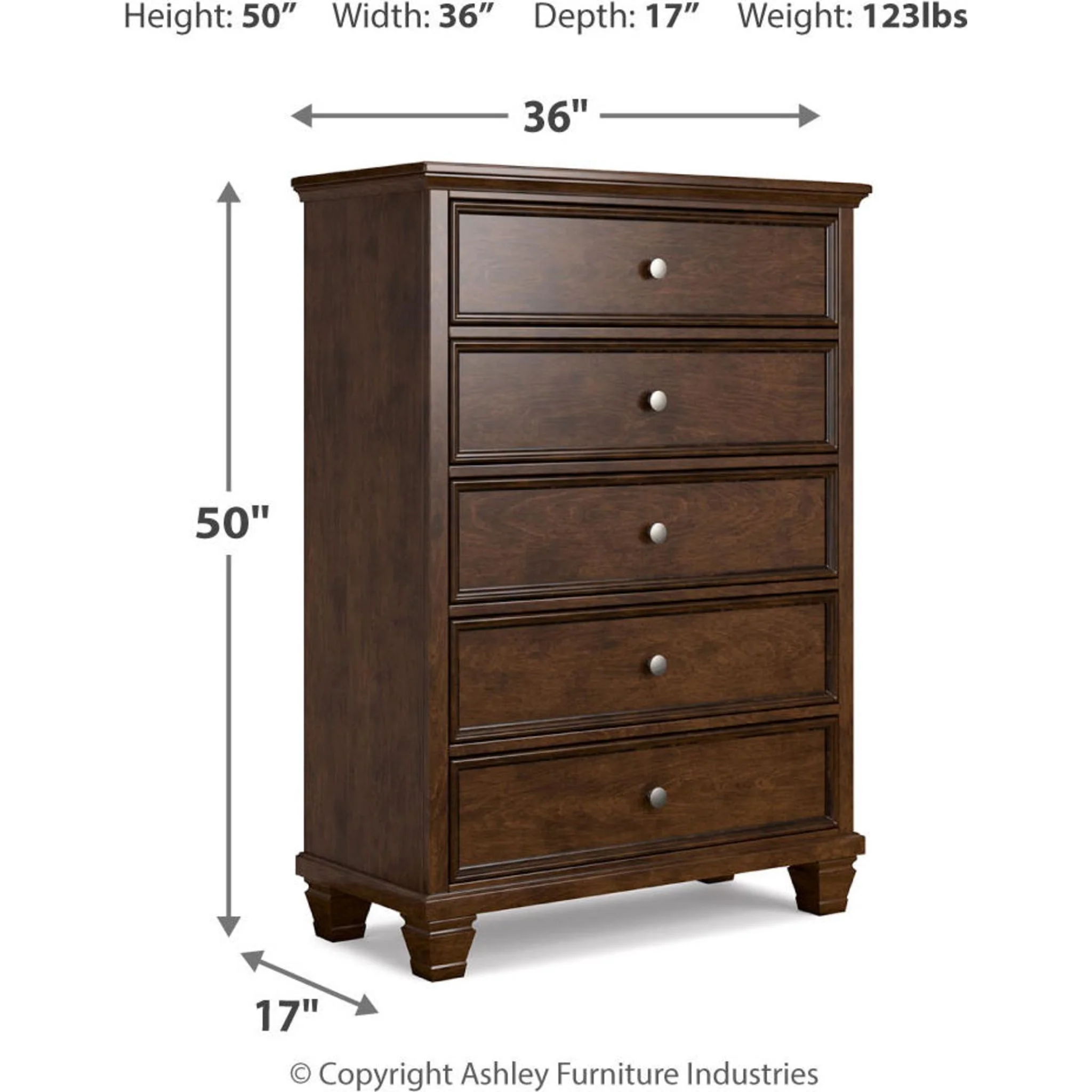Danabrin Chest - Brown - Image 7