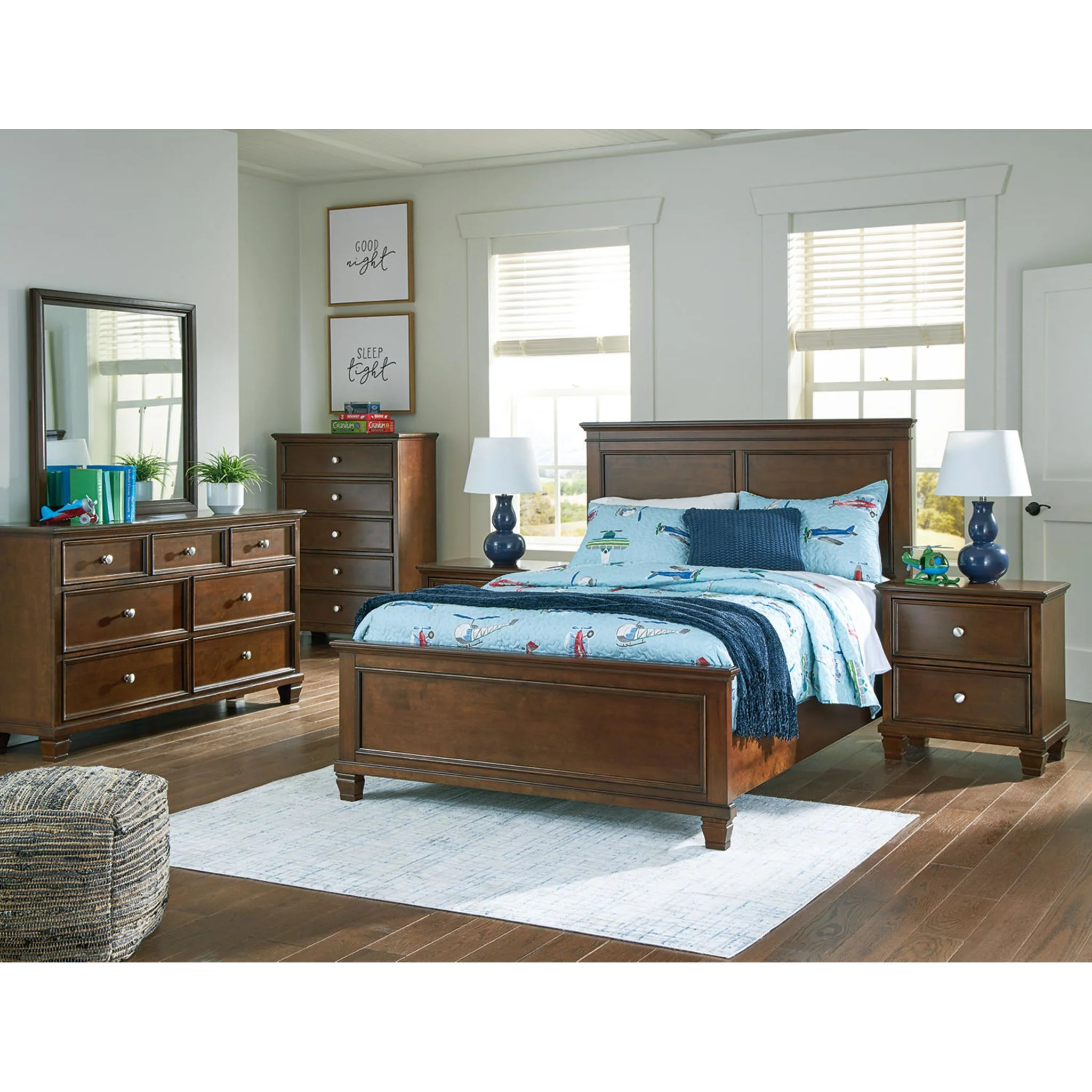 Danabrin Panel Bed - Brown - Image 25